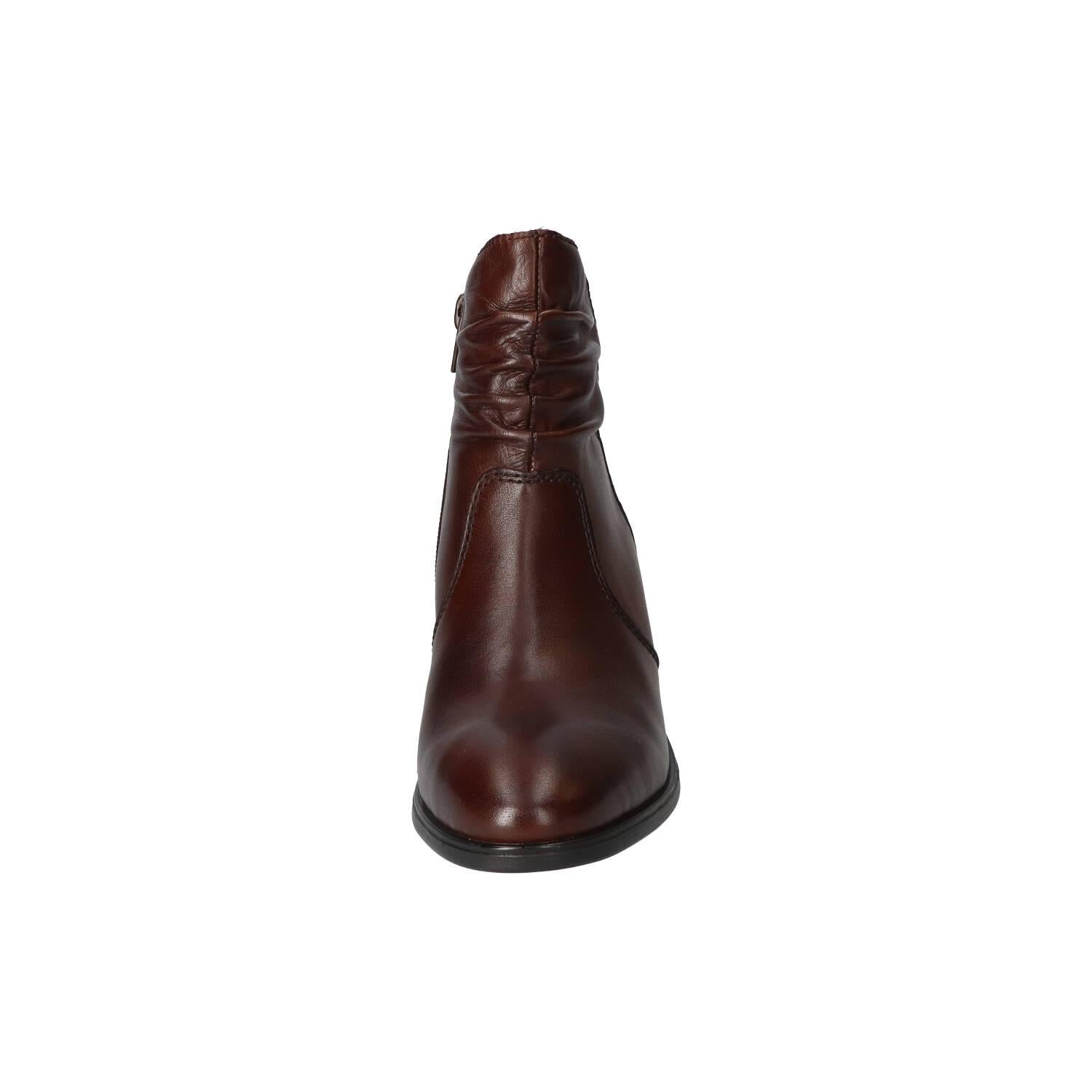 Booties, Cognac