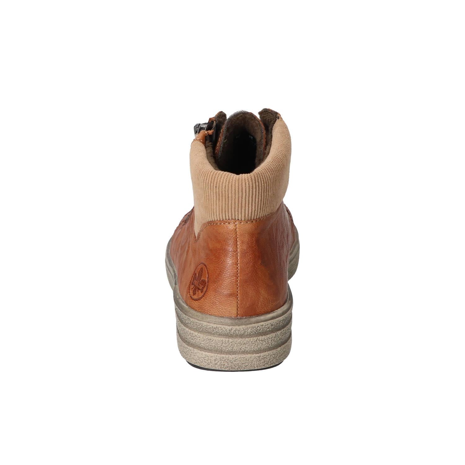 Booties, Cognac