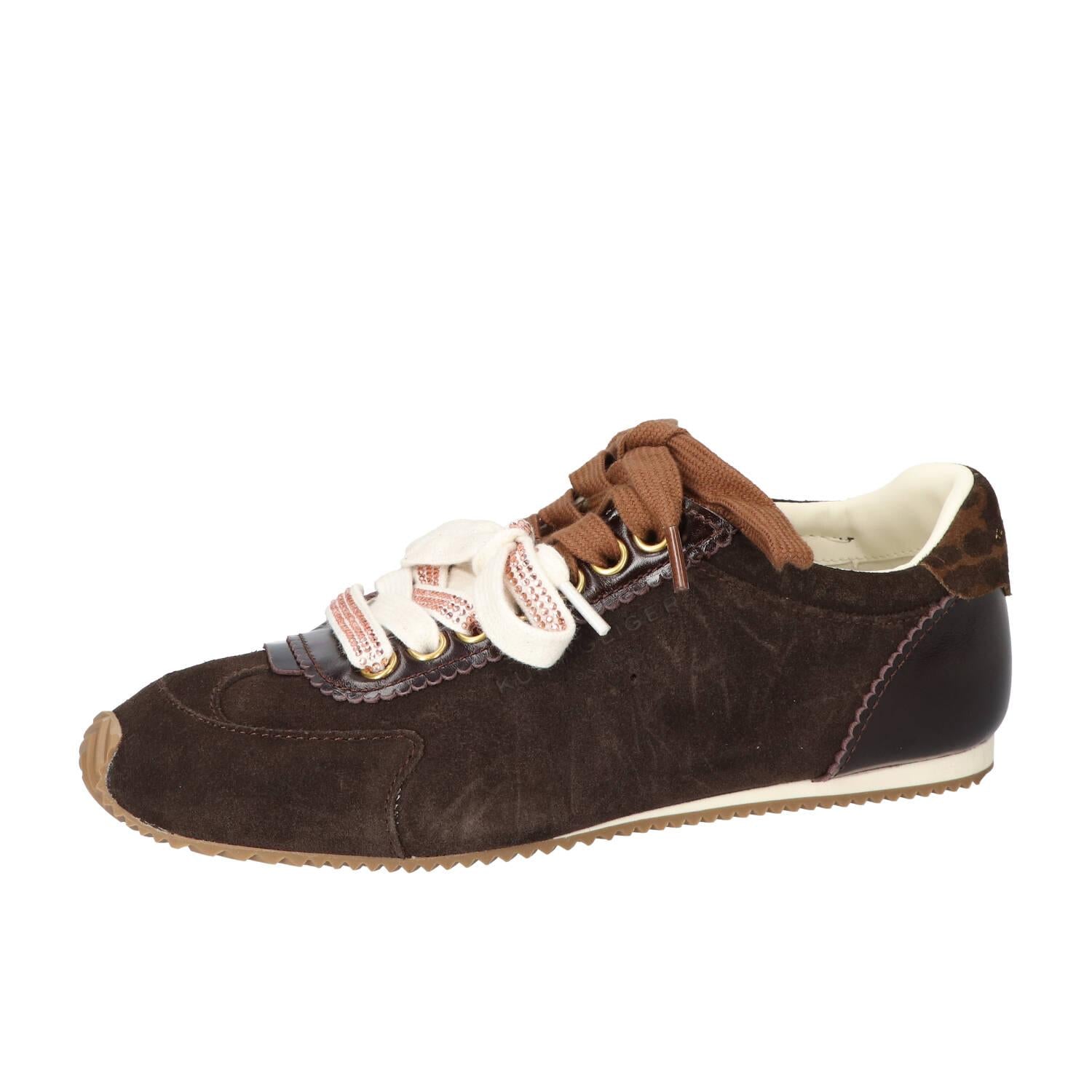 Sneakers, Donkerbruin