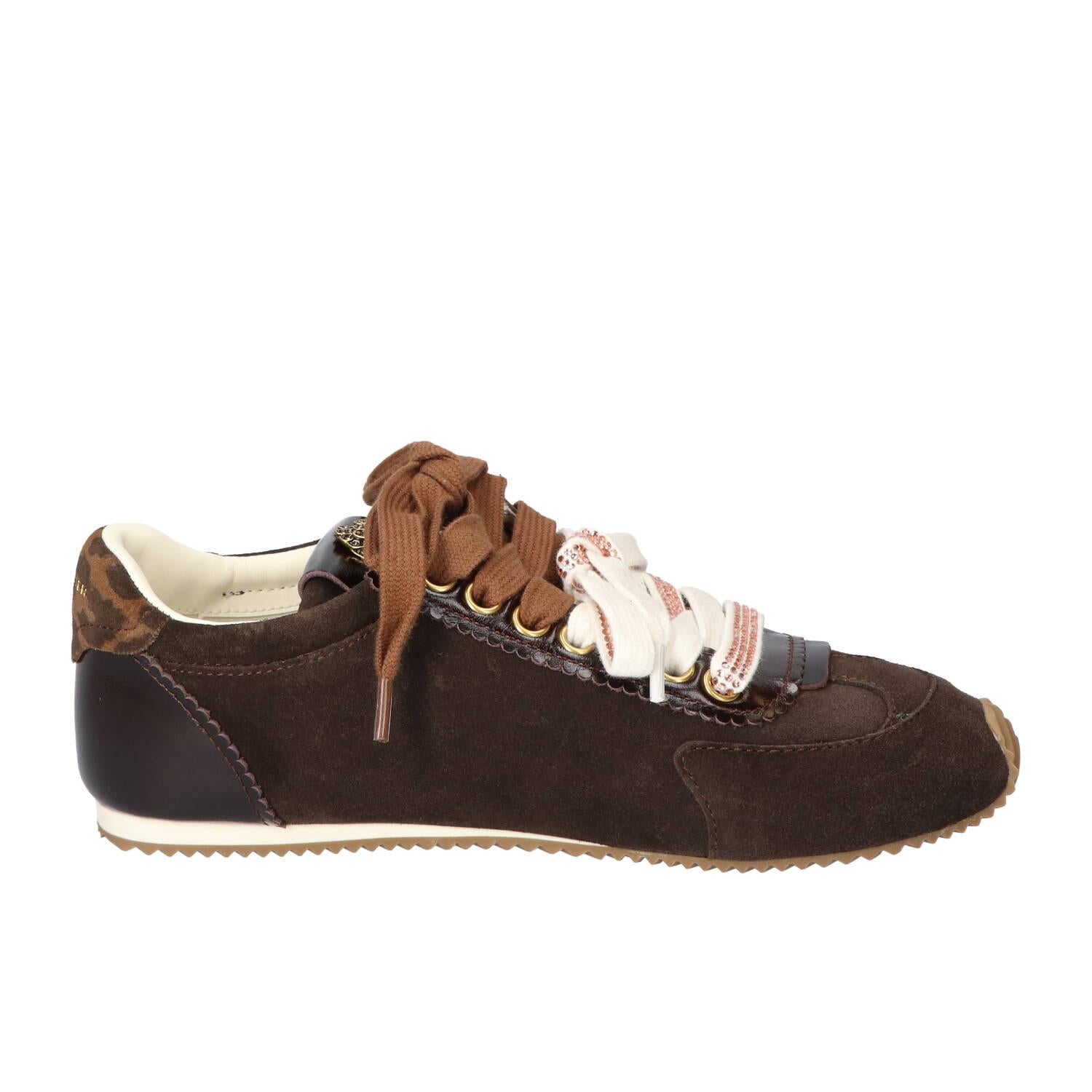 Sneakers, Donkerbruin