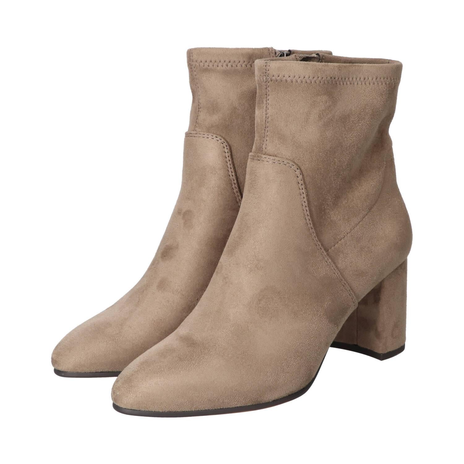 Booties, Taupe
