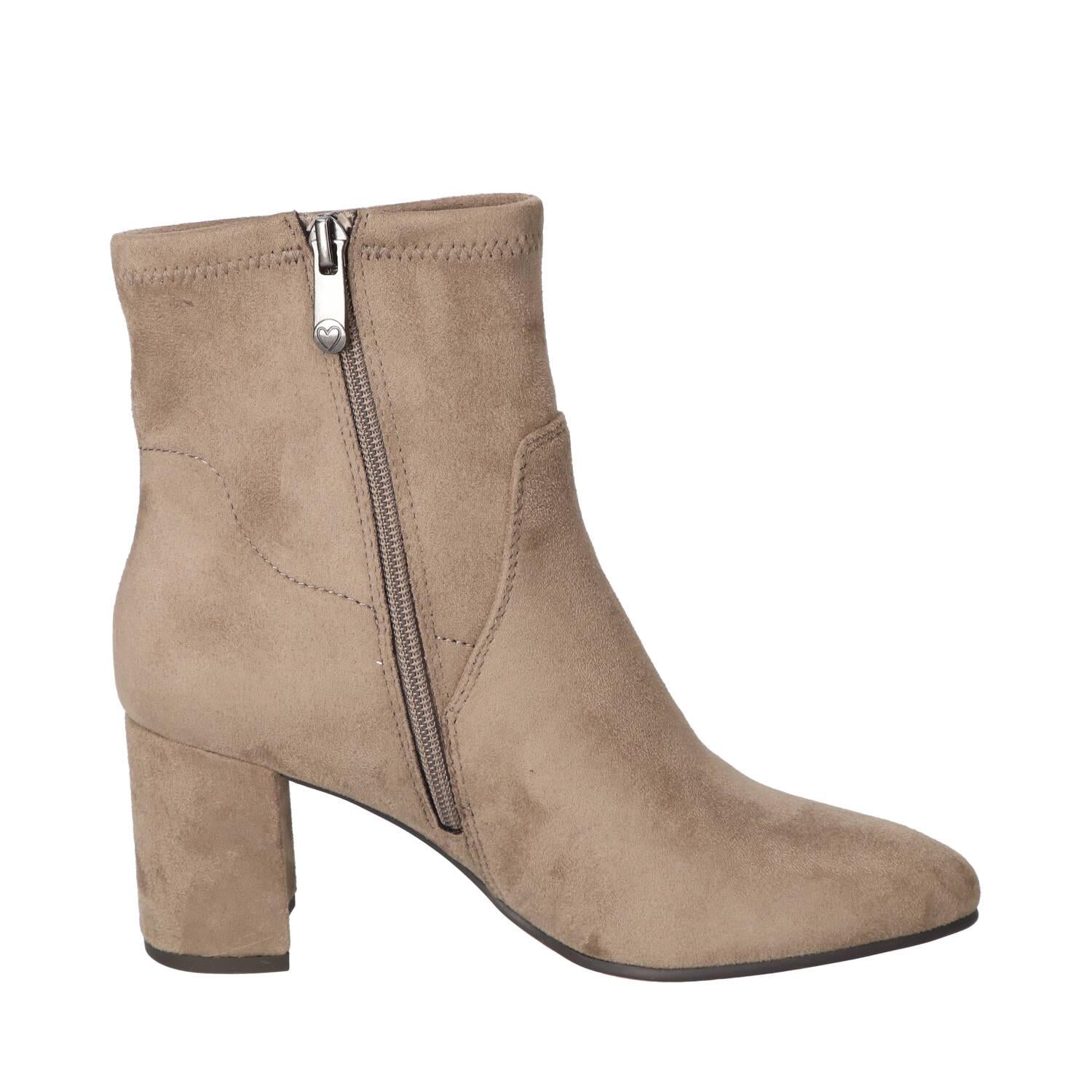 Booties, Taupe