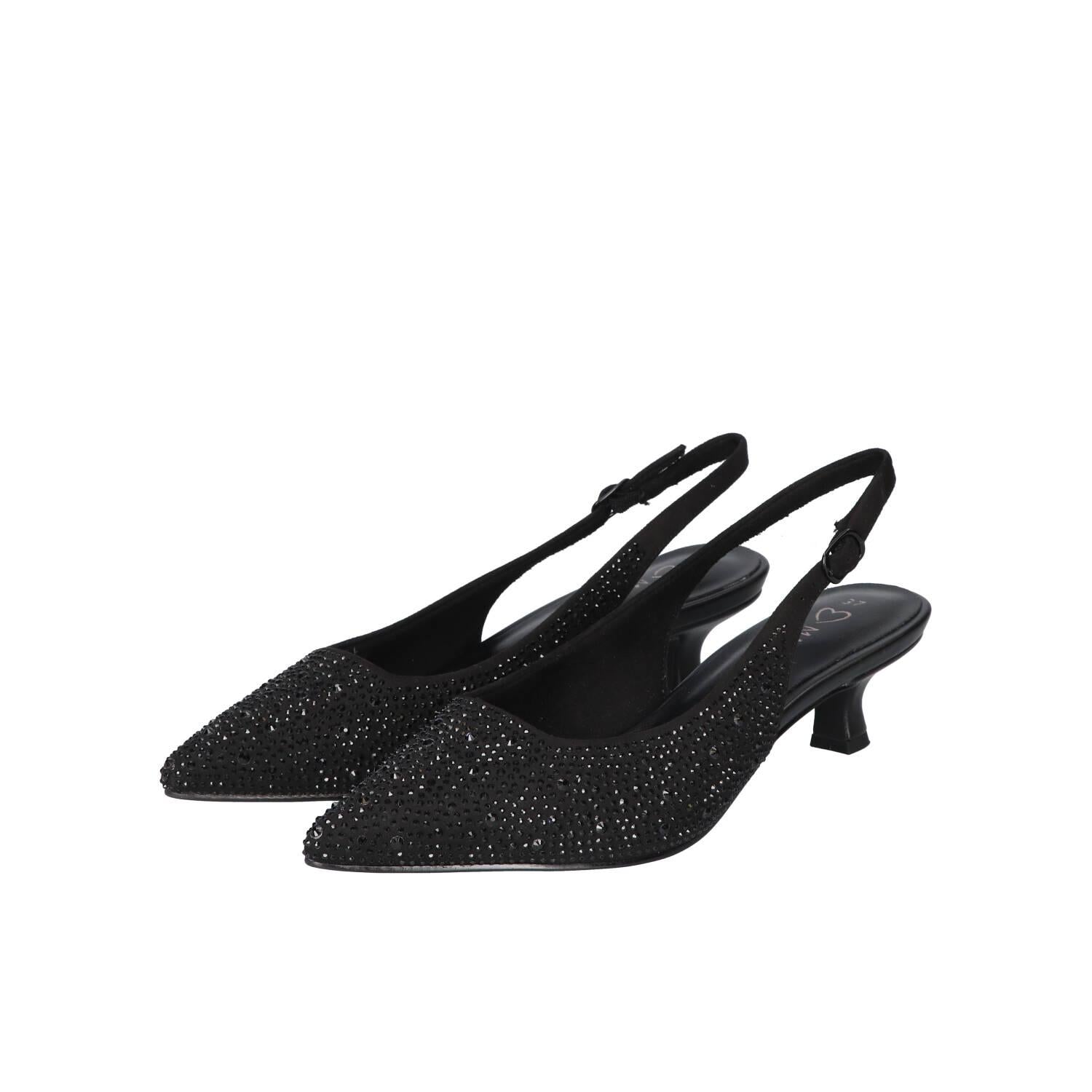 Slingback, Zwart