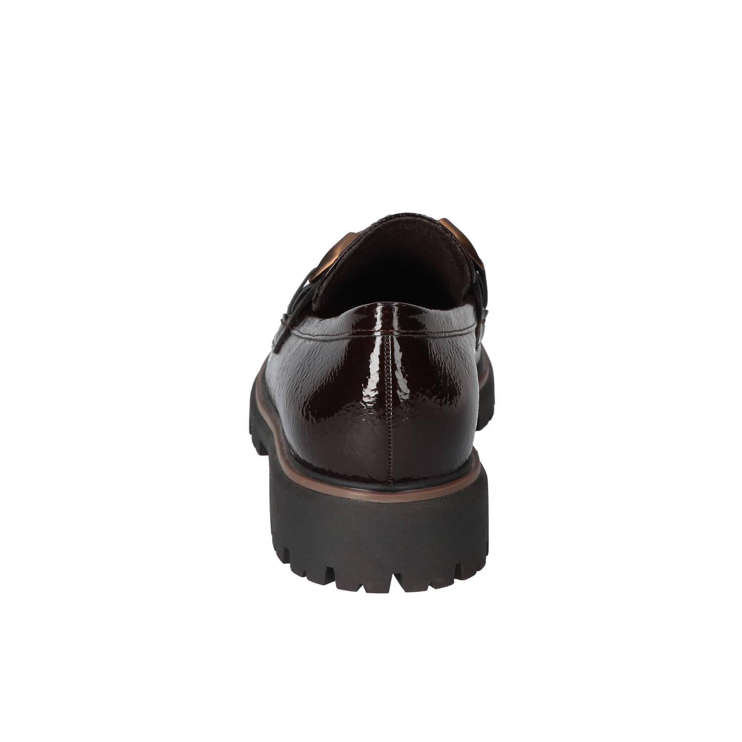 Instapschoenen, Donkerbruin