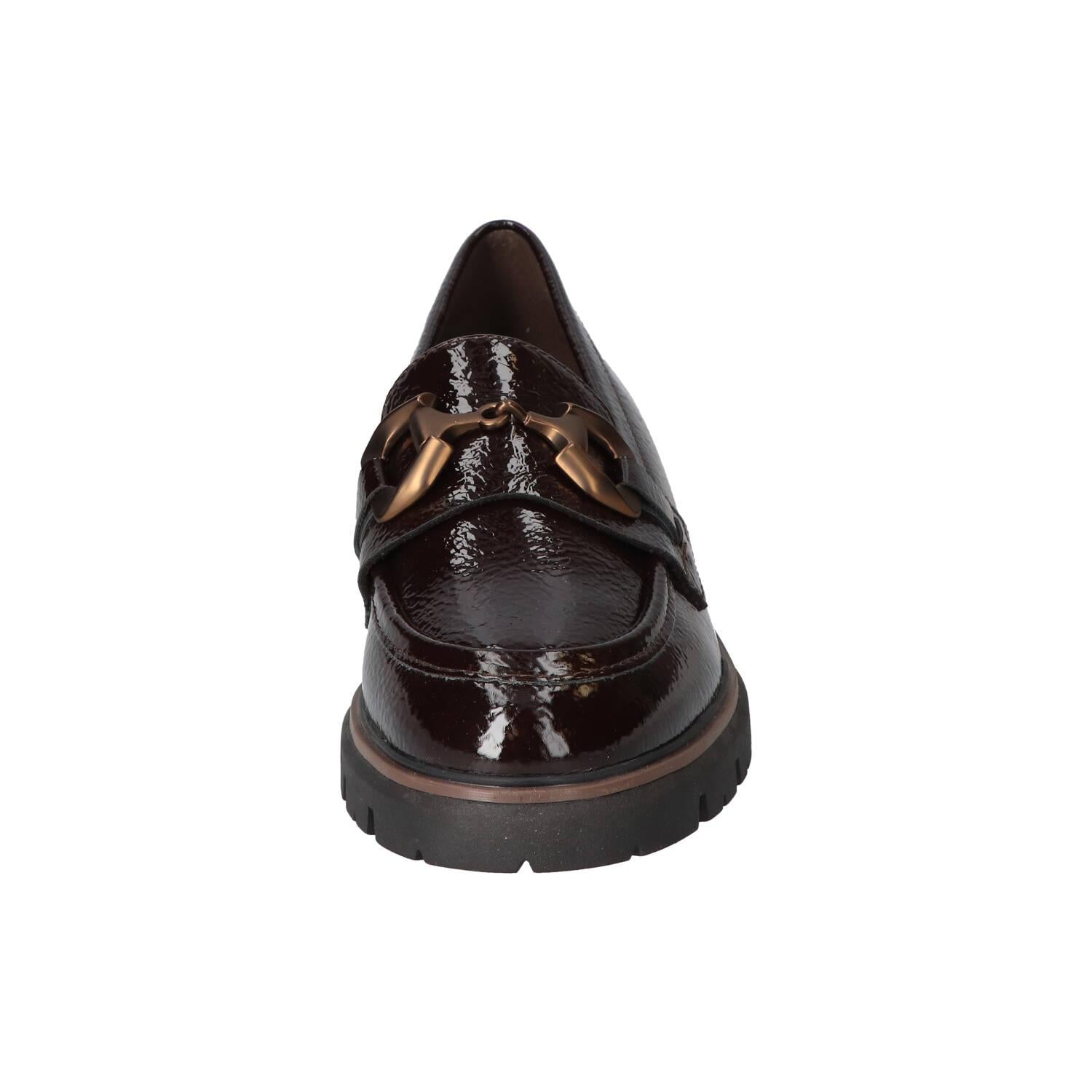 Instapschoenen, Donkerbruin