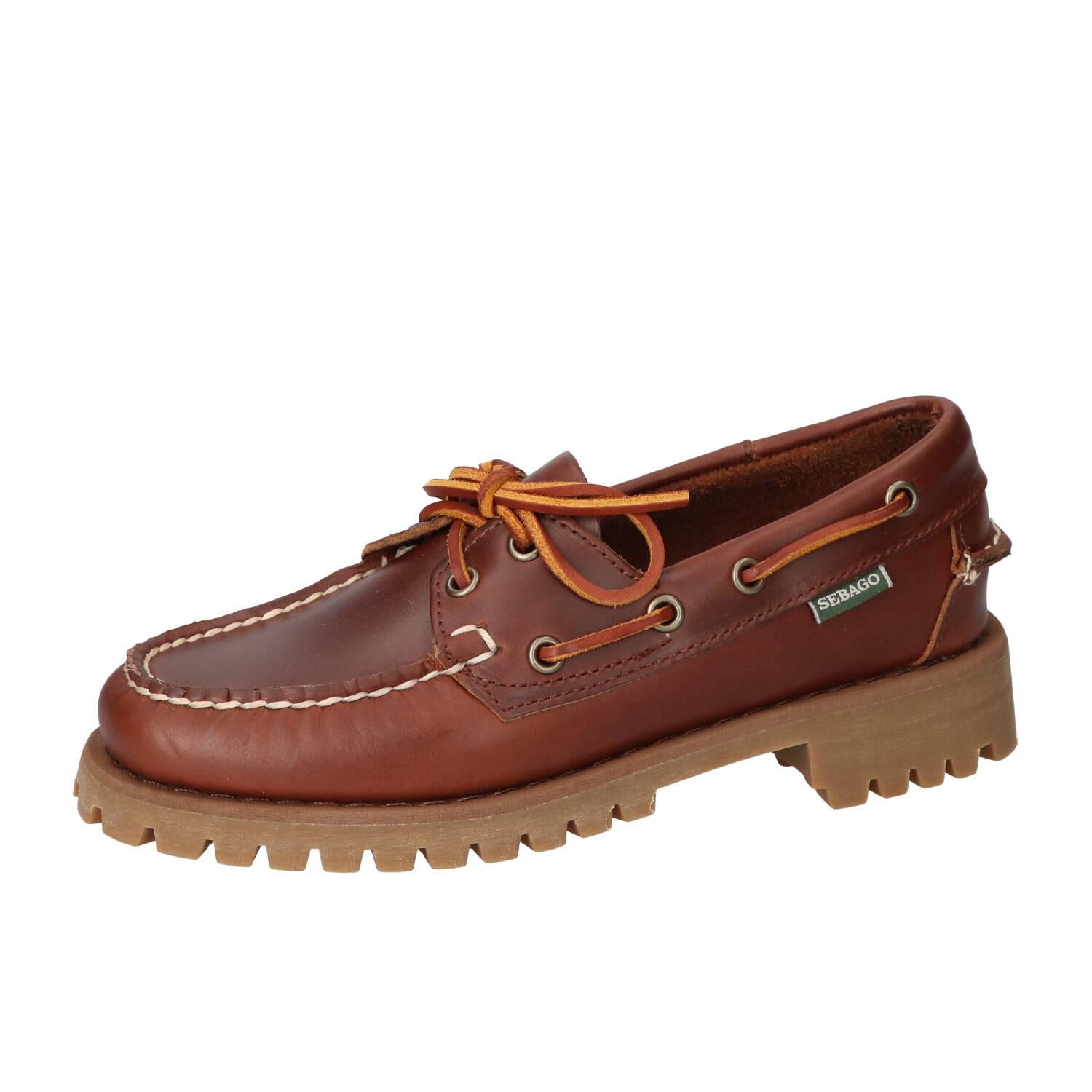 Veterschoenen, Cognac