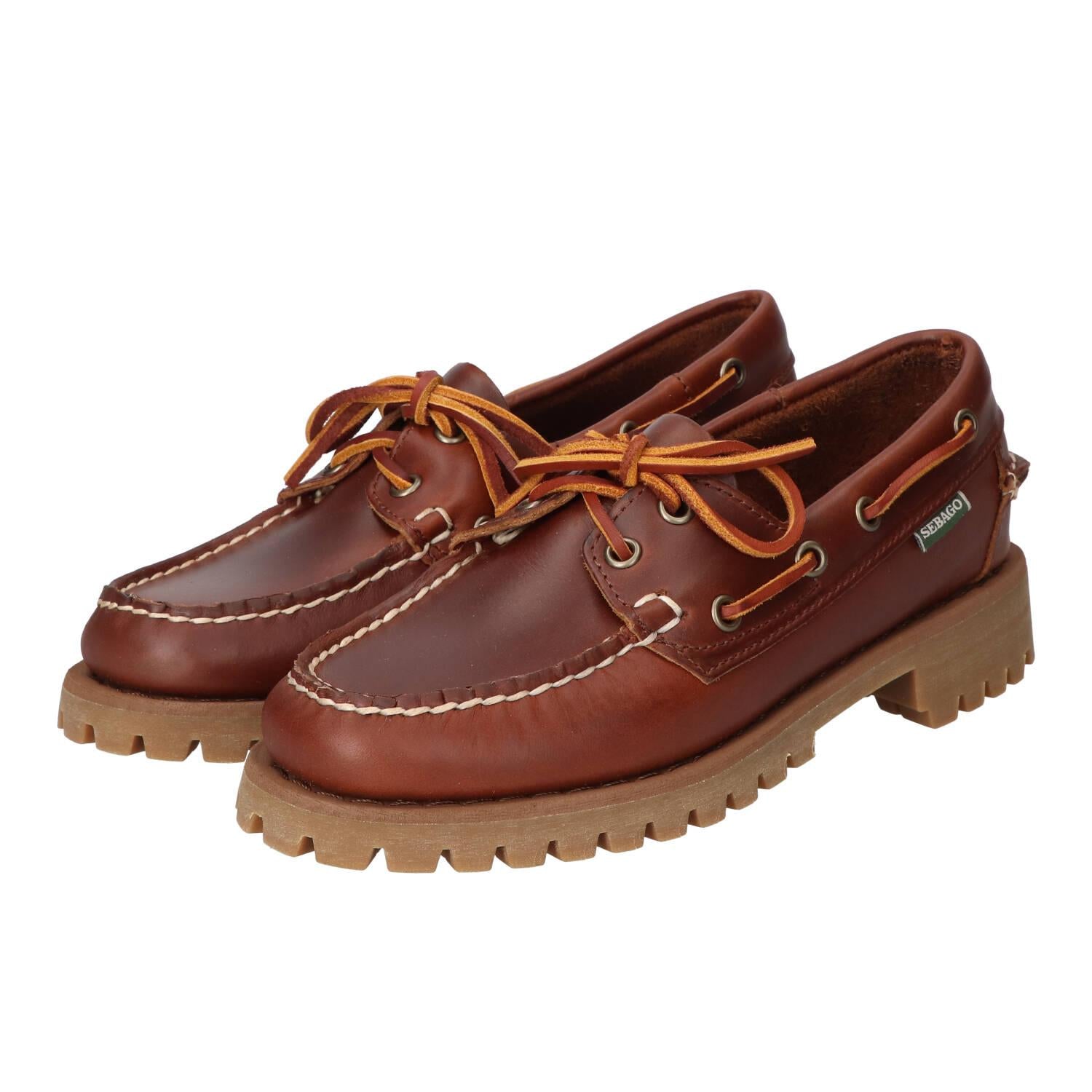 Veterschoenen, Cognac