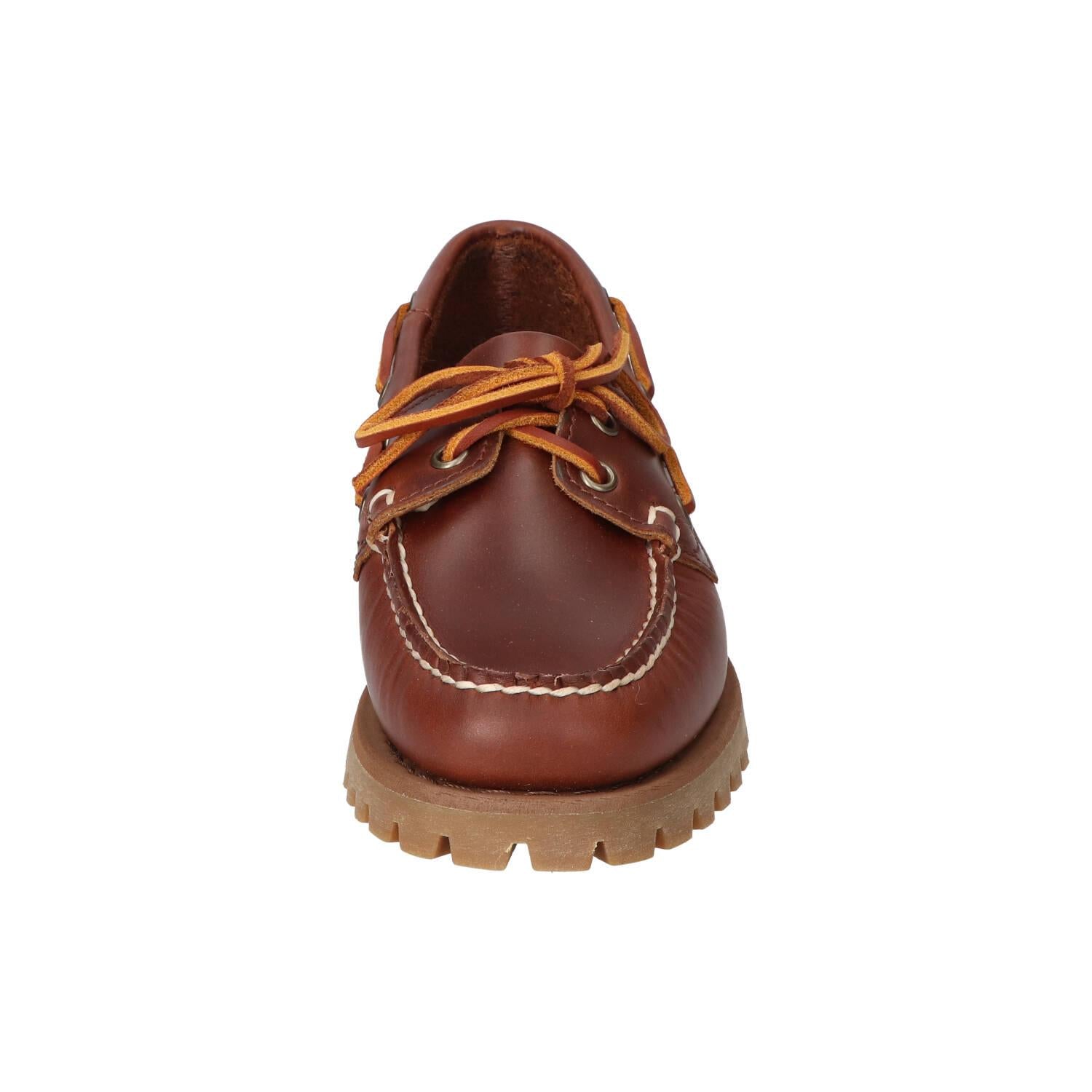 Veterschoenen, Cognac