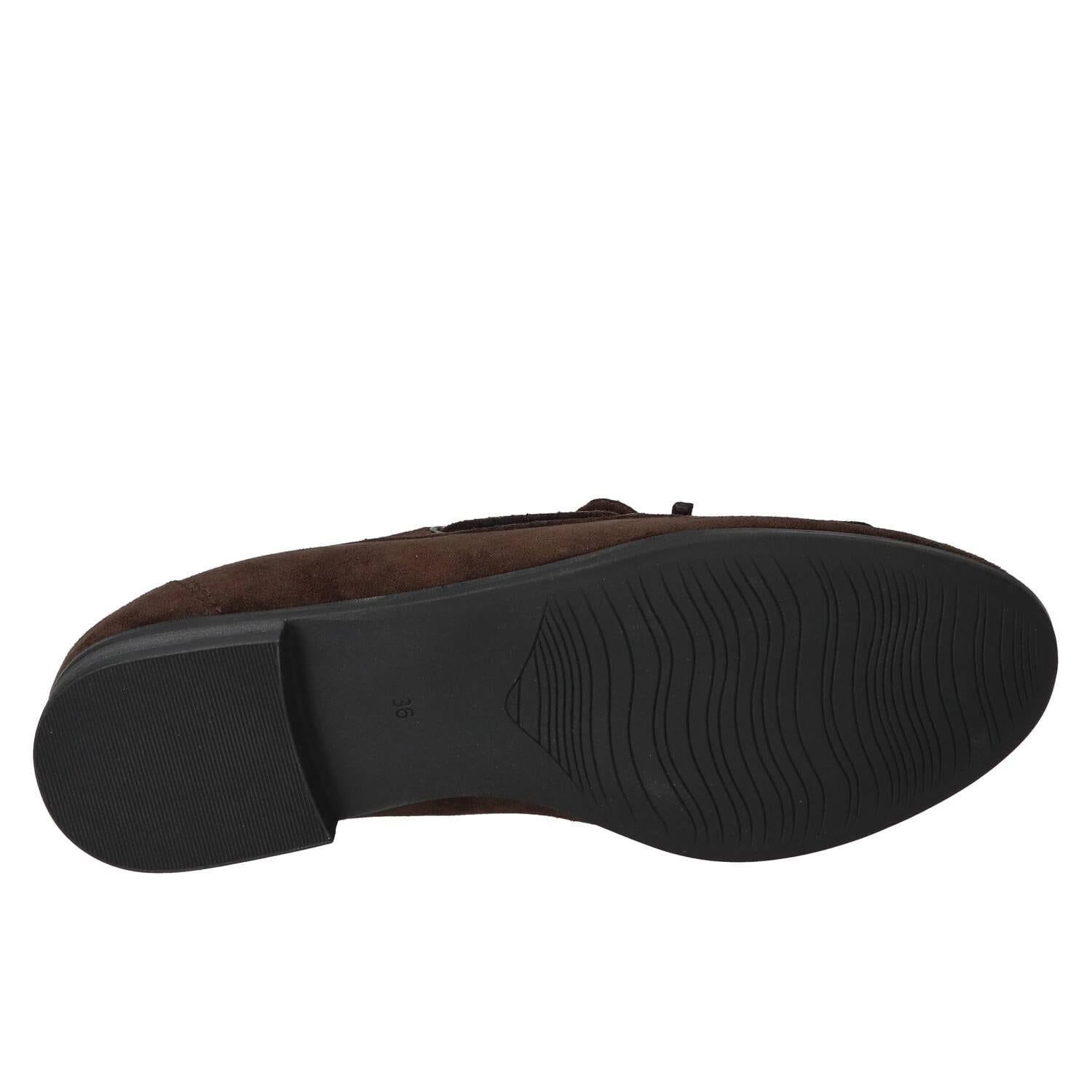 Instapschoenen, Donkerbruin