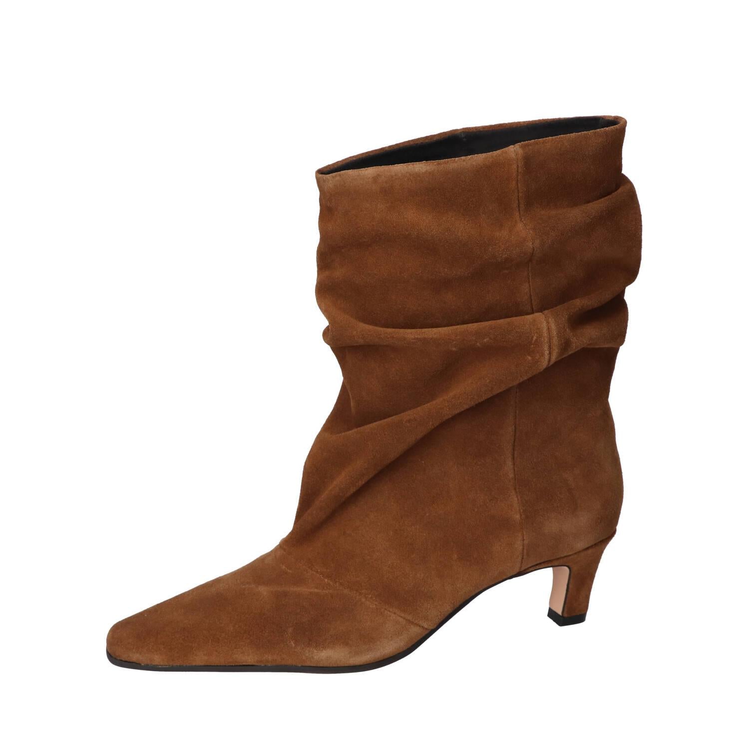 Booties, Donkerbruin