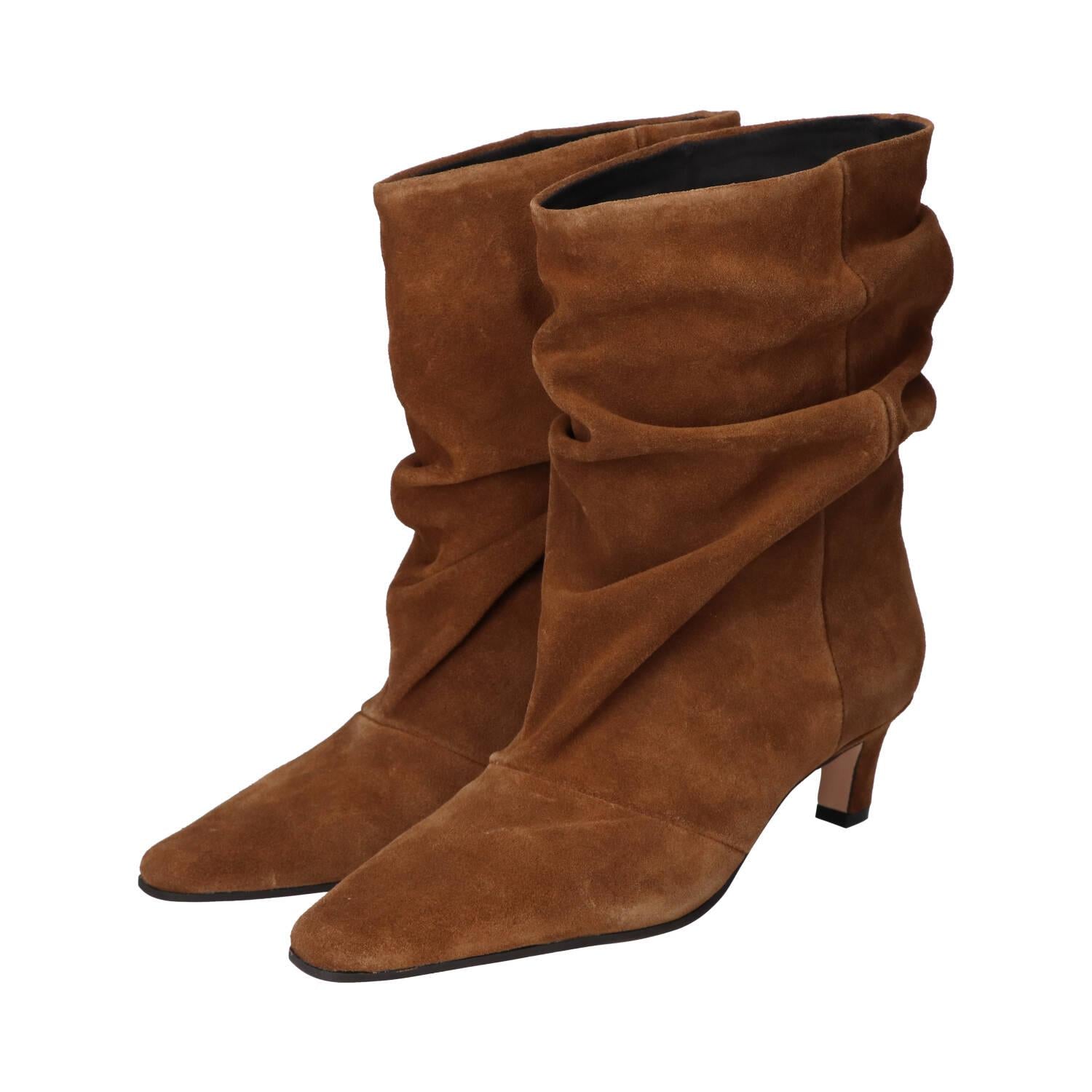Booties, Donkerbruin