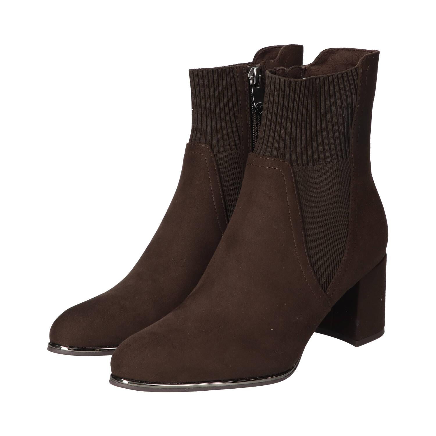 Booties, Donkerbruin