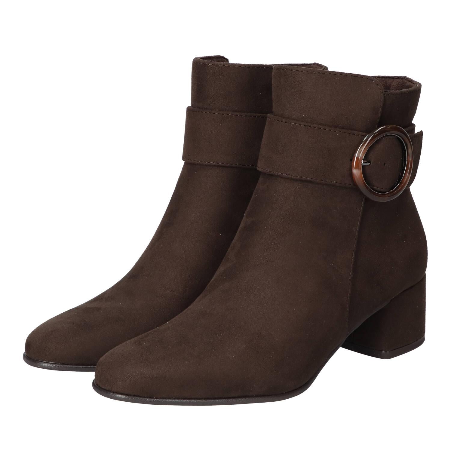 Booties, Donkerbruin