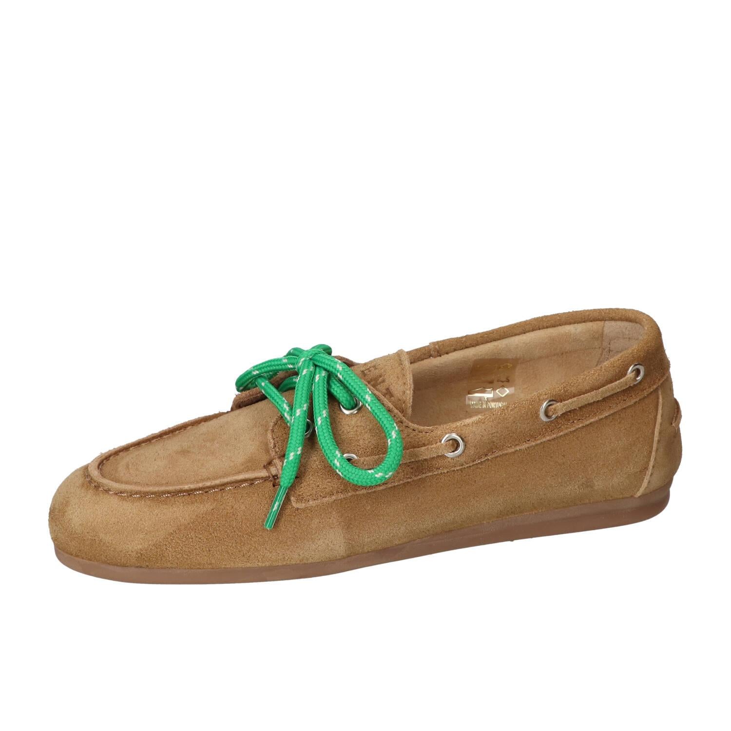 Veterschoenen, Lichtbeige