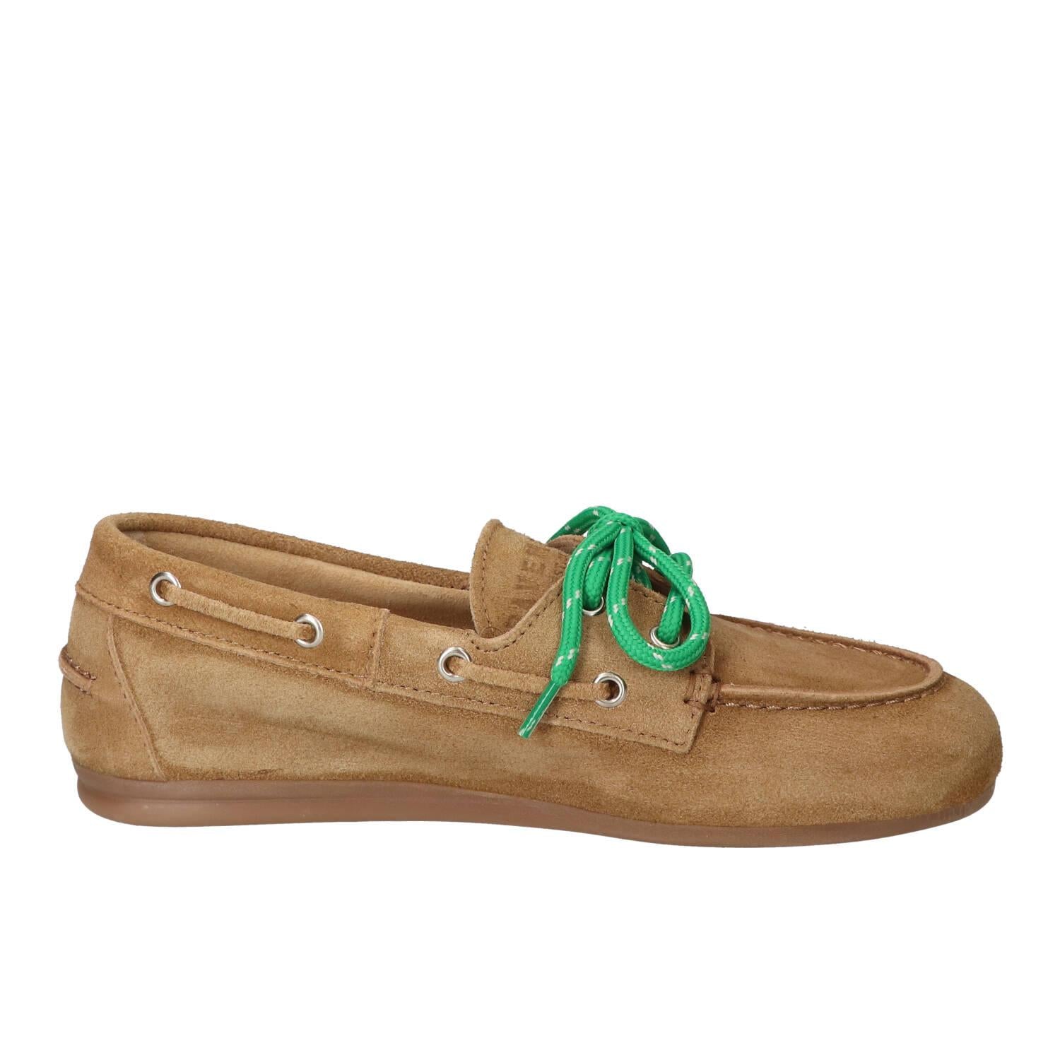 Veterschoenen, Lichtbeige
