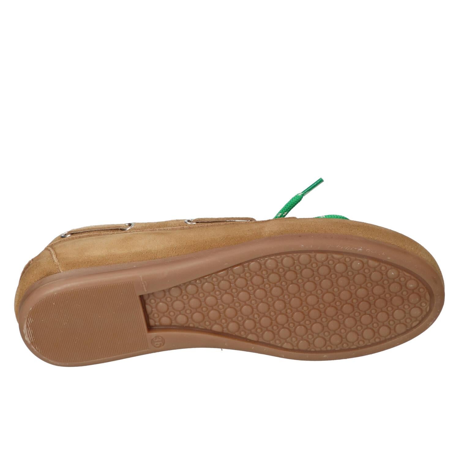 Veterschoenen, Lichtbeige