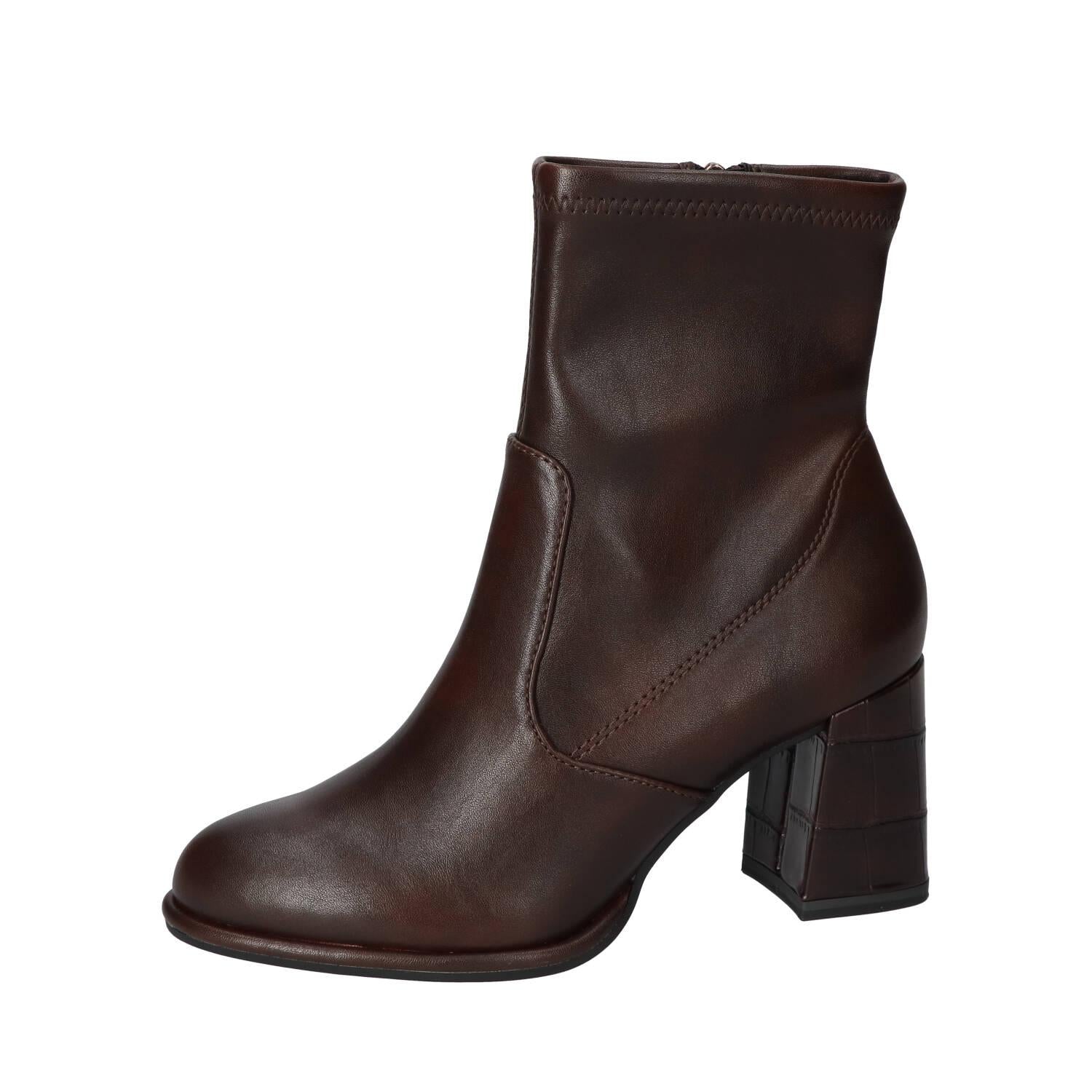 Booties, Donkerbruin