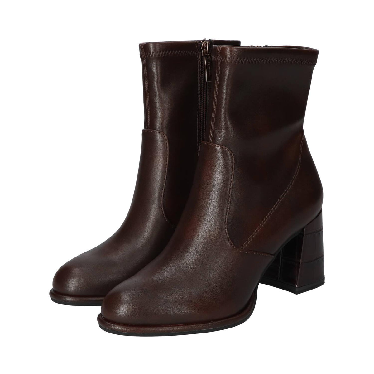 Booties, Donkerbruin