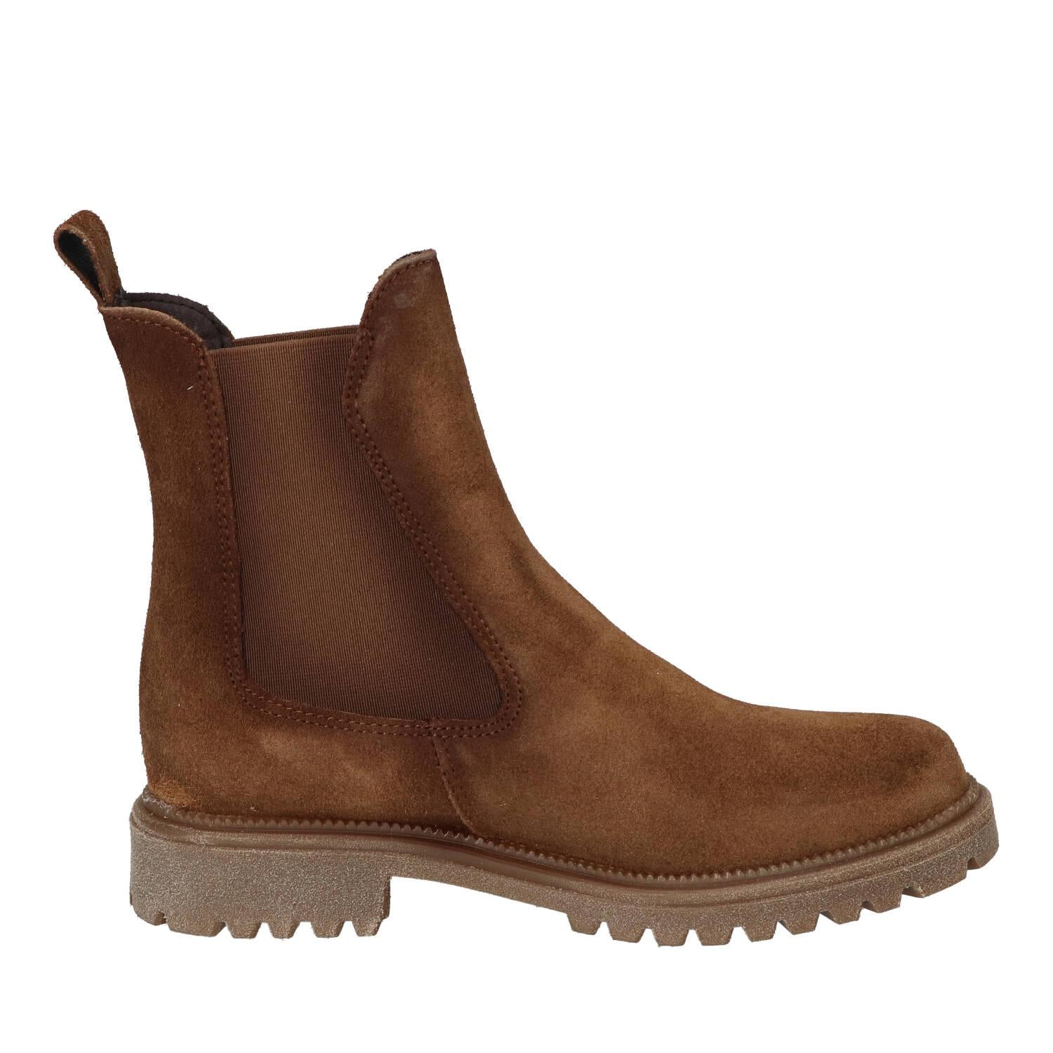 Booties, Cognac