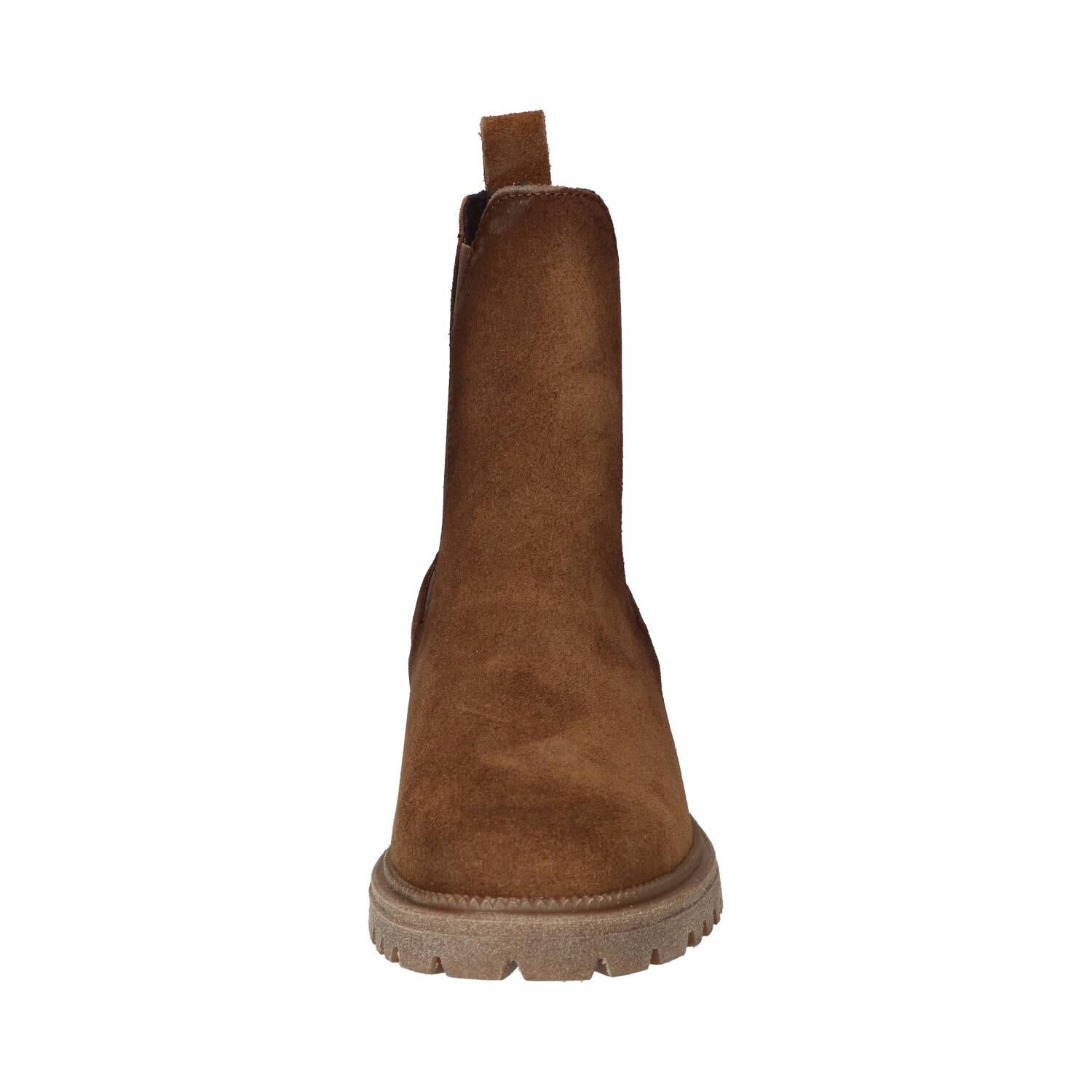 Booties, Cognac