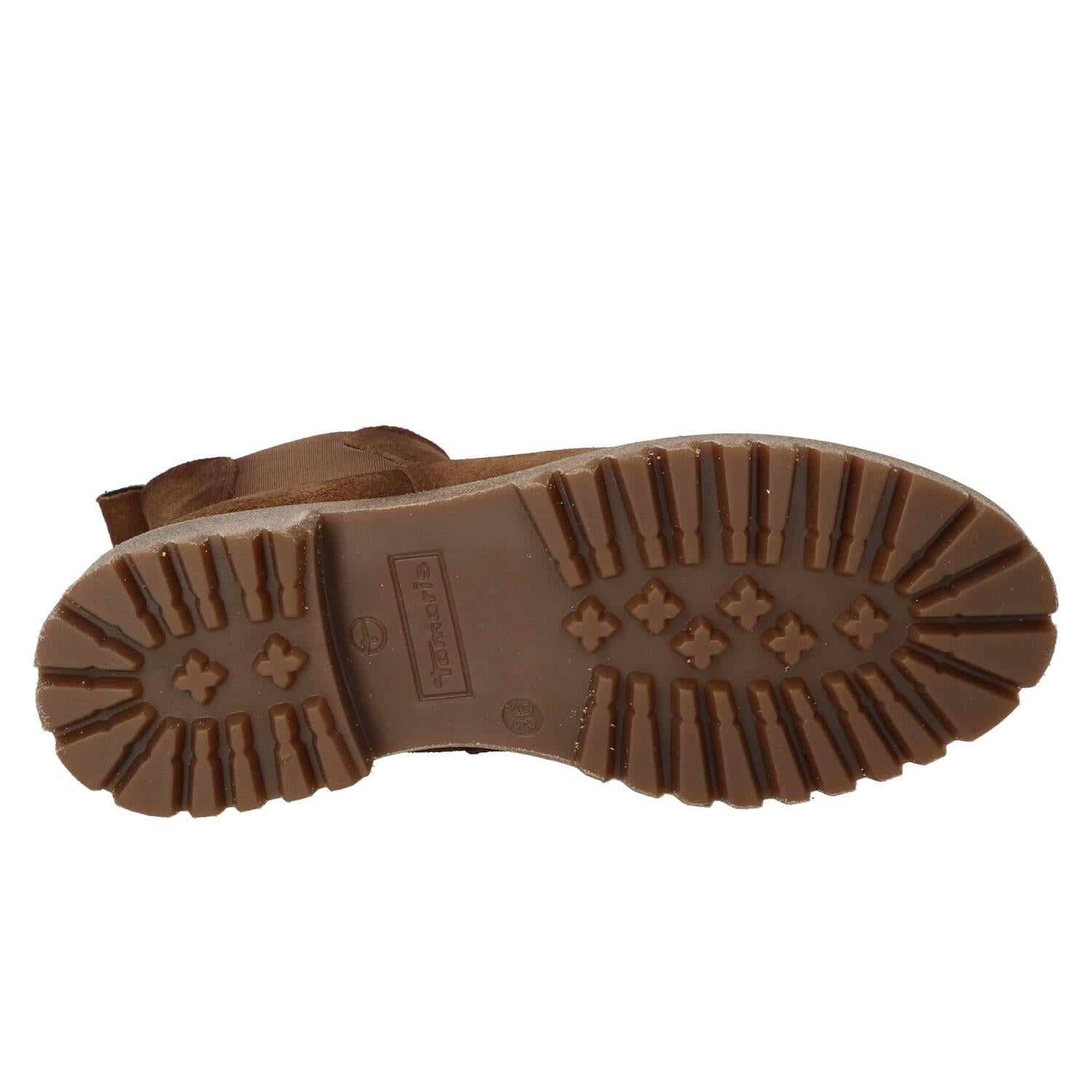 Booties, Cognac