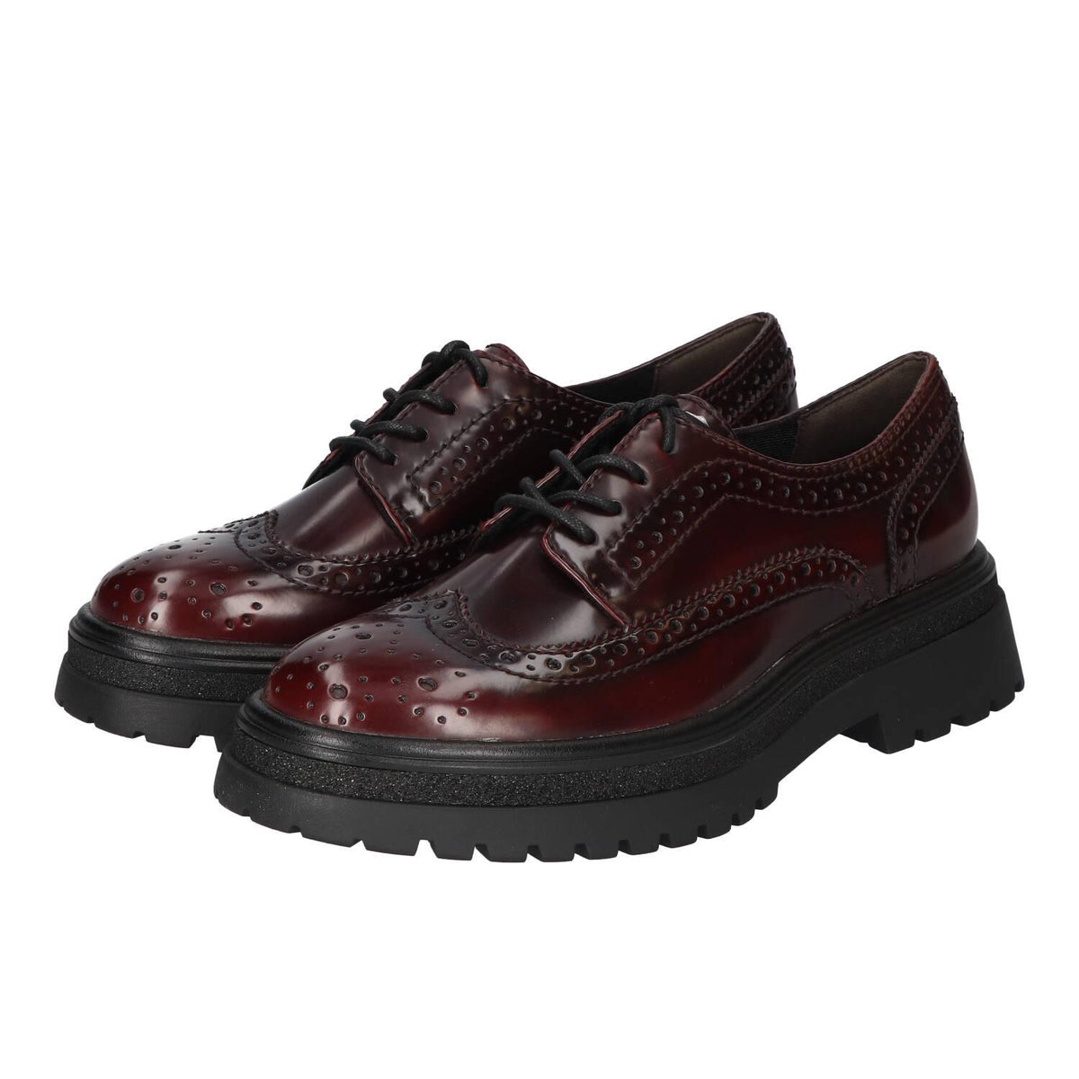Veterschoenen, Bordeaux