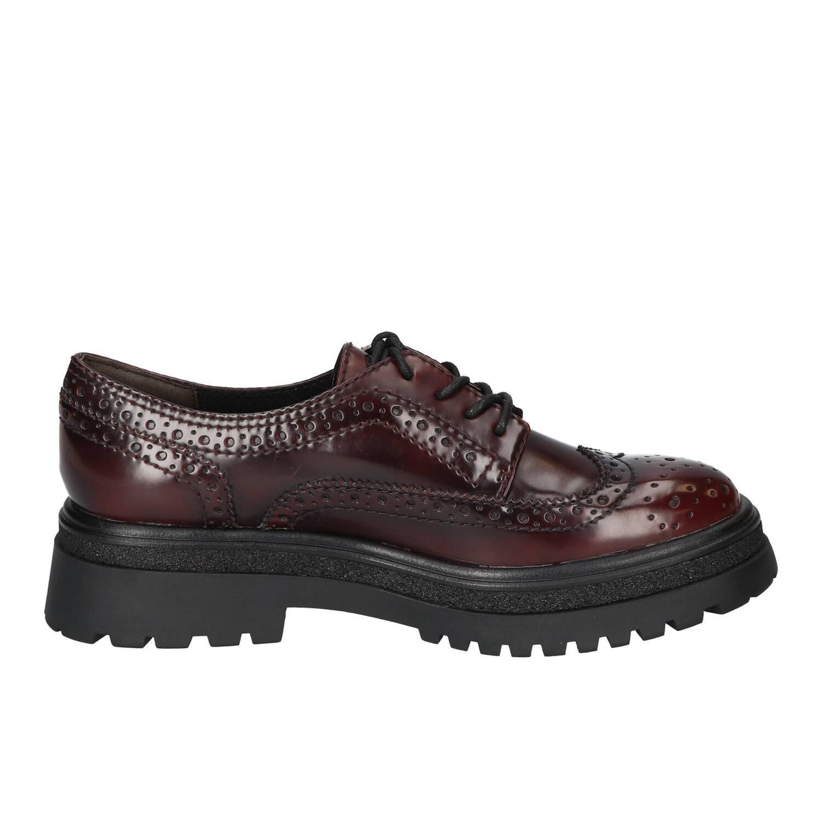 Veterschoenen, Bordeaux
