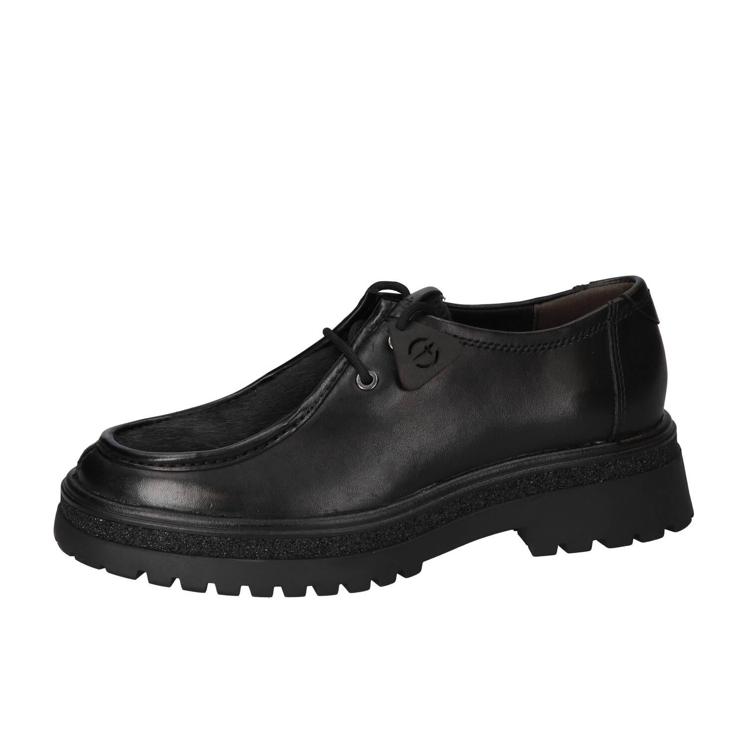 Veterschoenen, Zwart