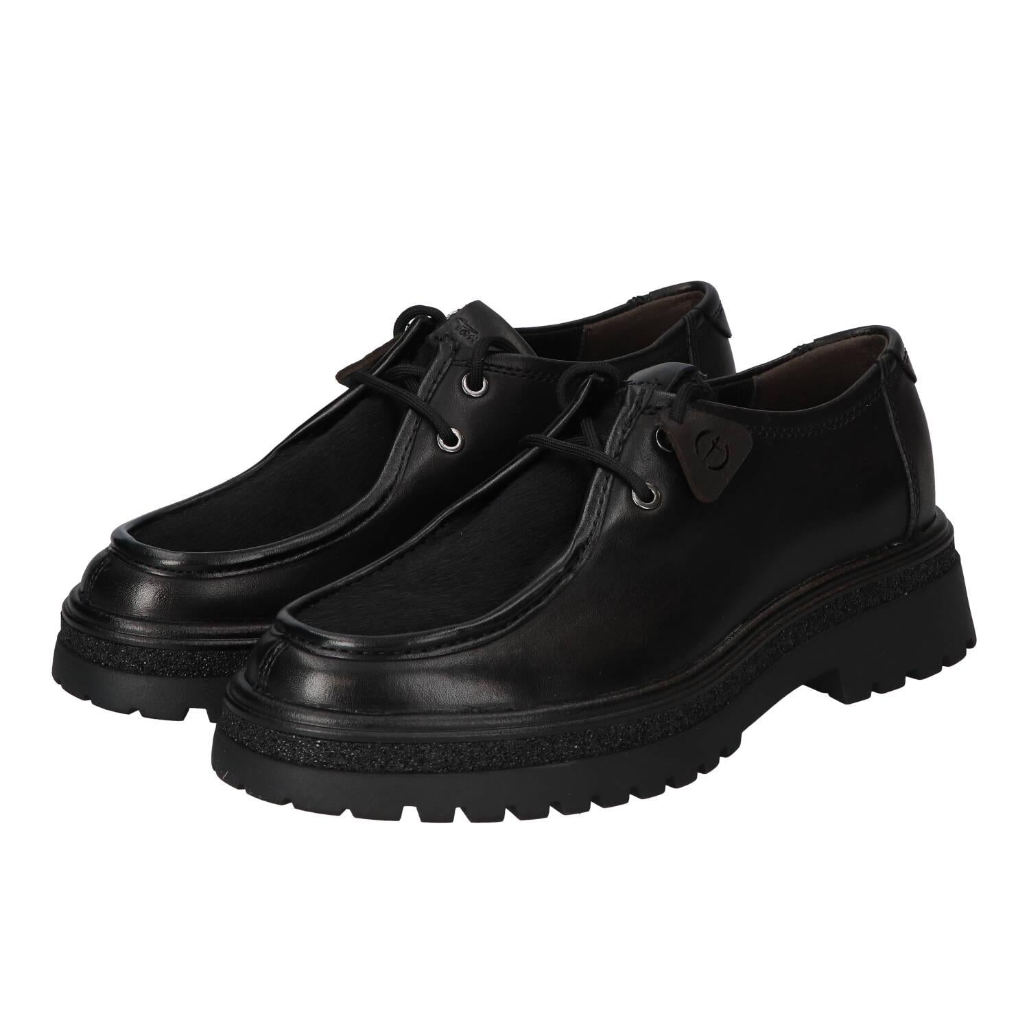 Veterschoenen, Zwart