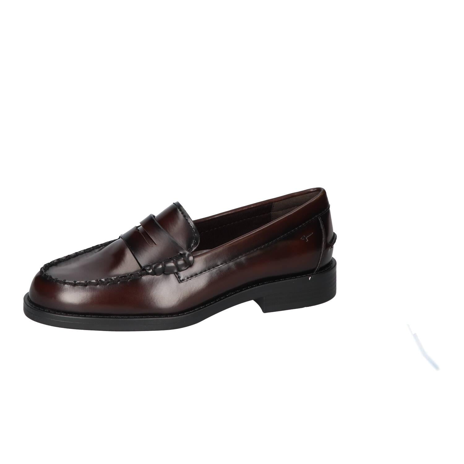 Instapschoenen, Donkerbruin