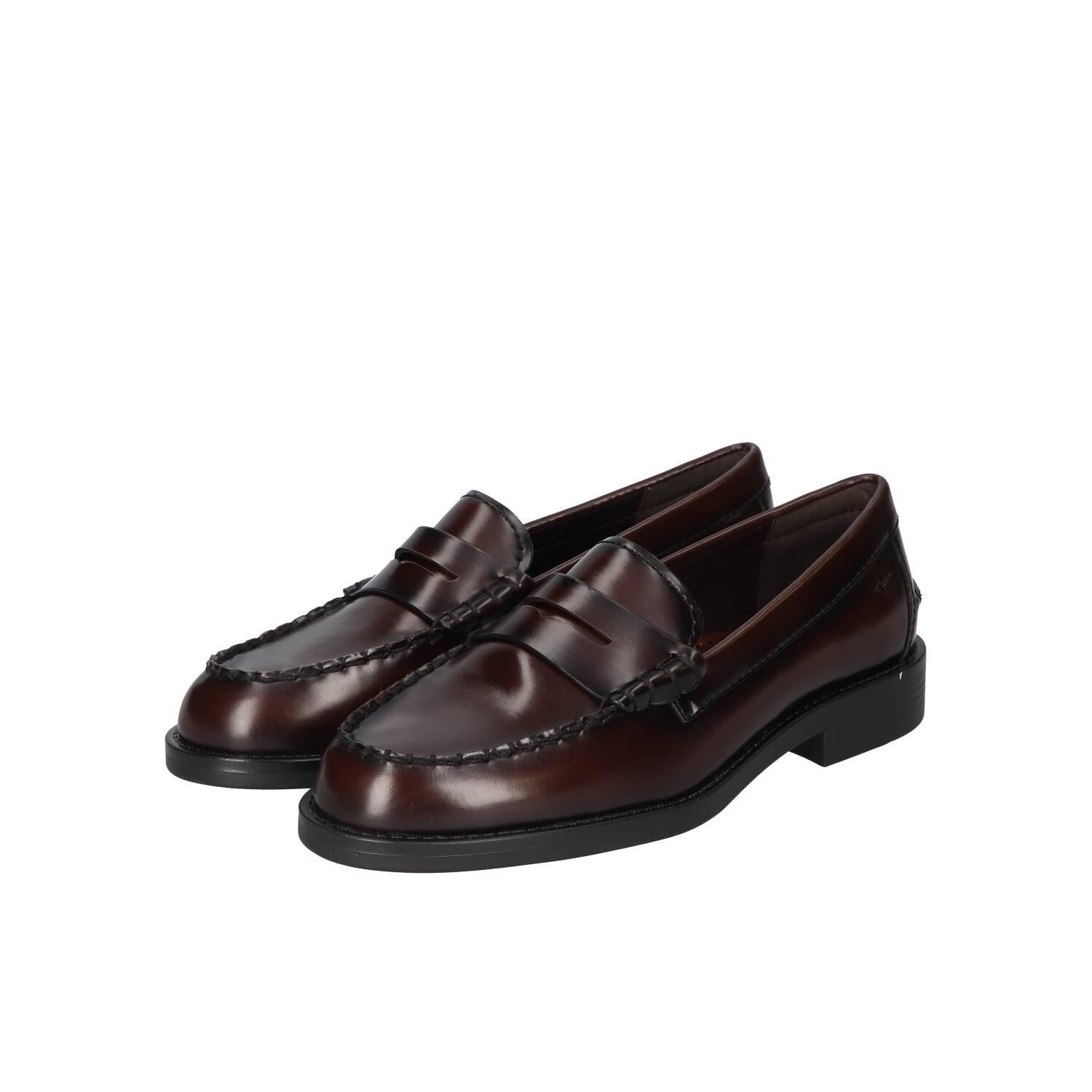 Instapschoenen, Donkerbruin