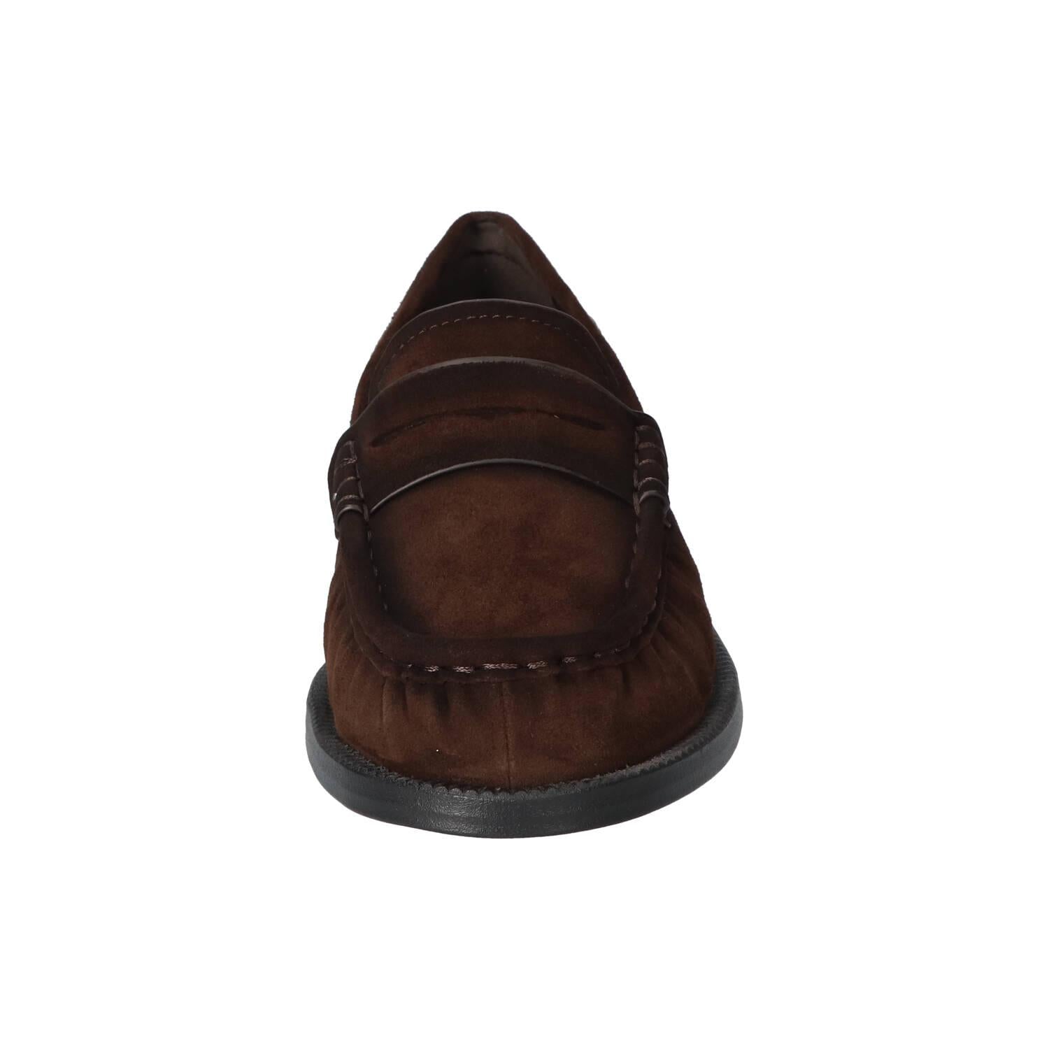 Instapschoenen, Donkerbruin