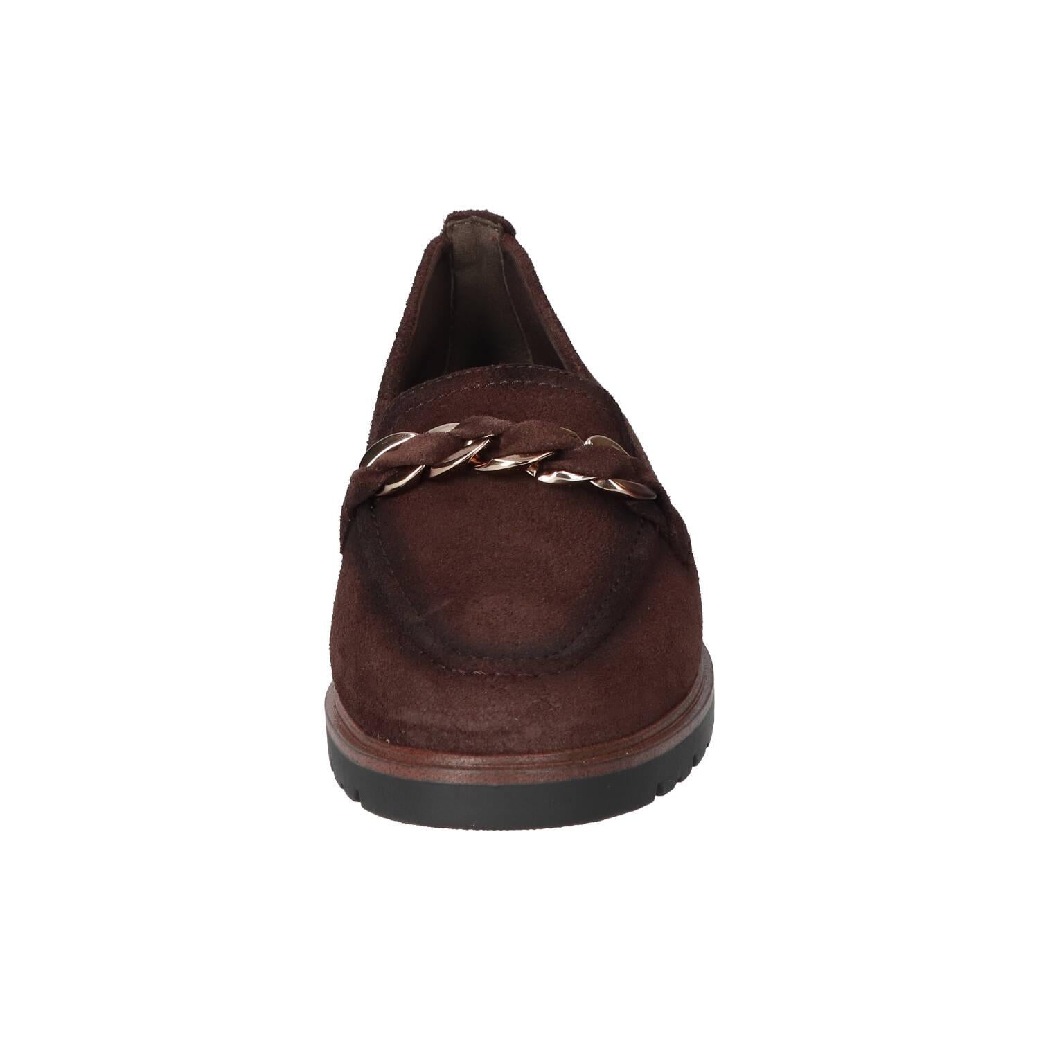 Instapschoenen, Donkerbruin