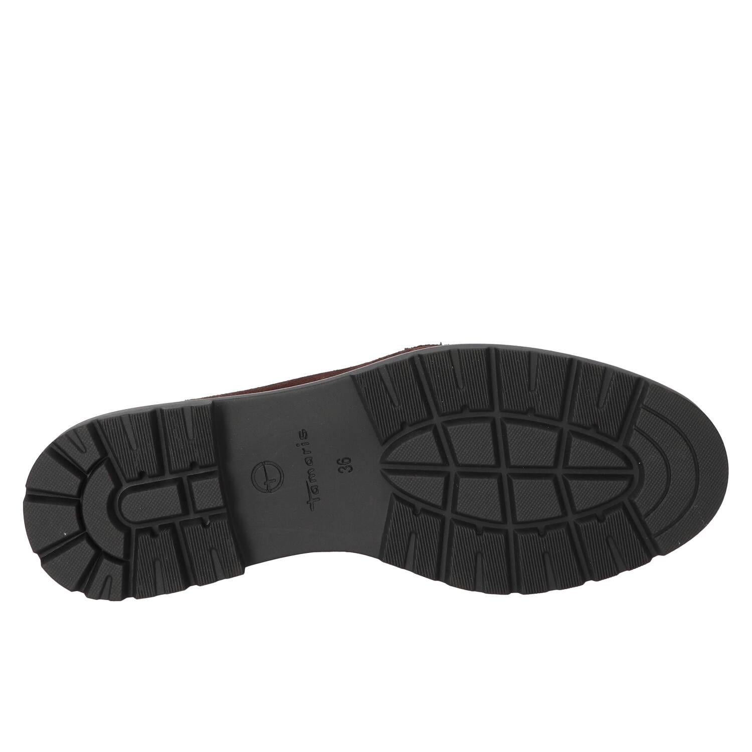 Instapschoenen, Donkerbruin