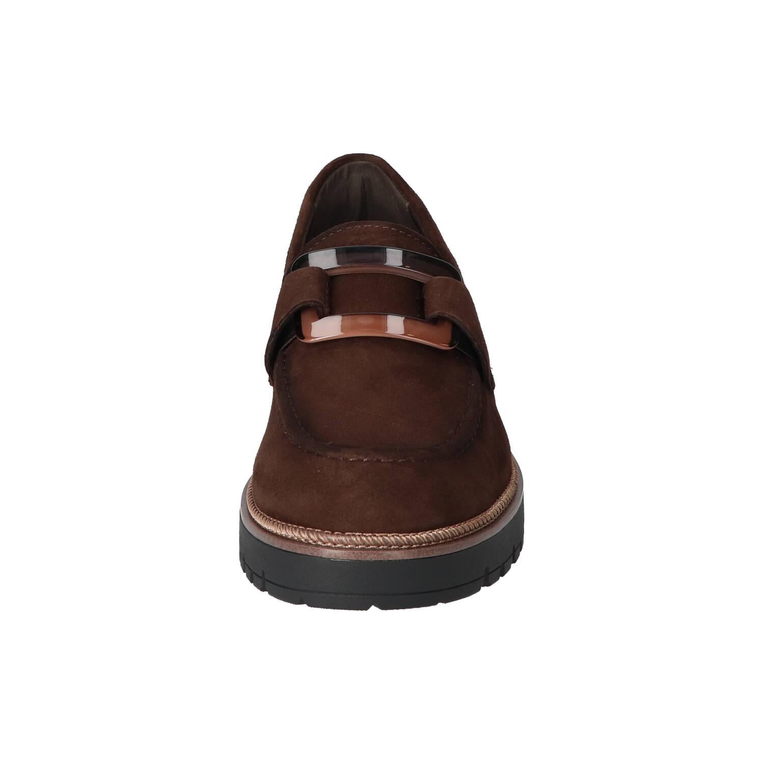 Instapschoenen, Donkerbruin
