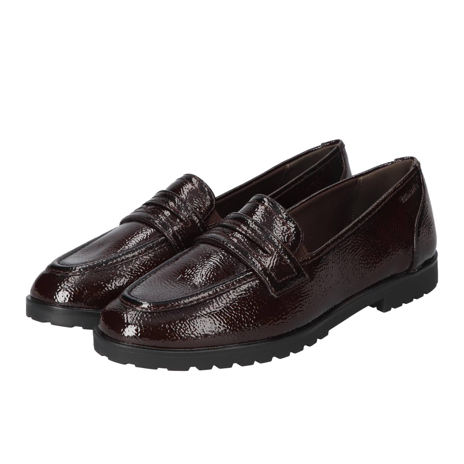 Instapschoenen, Donkerbruin