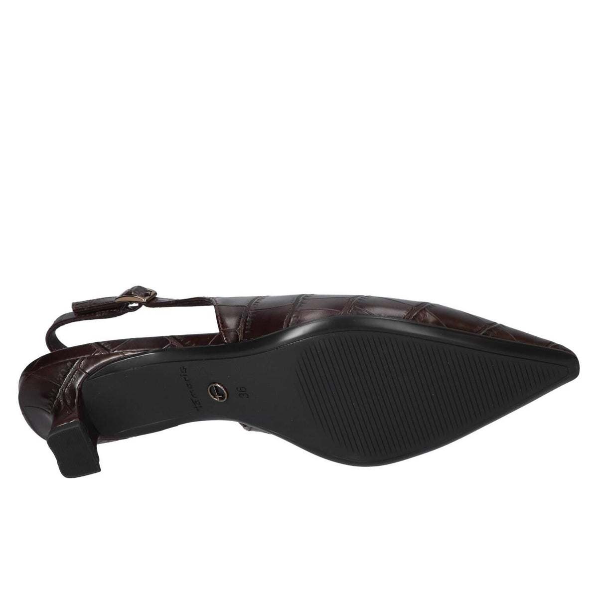 Slingback, Donkerbruin