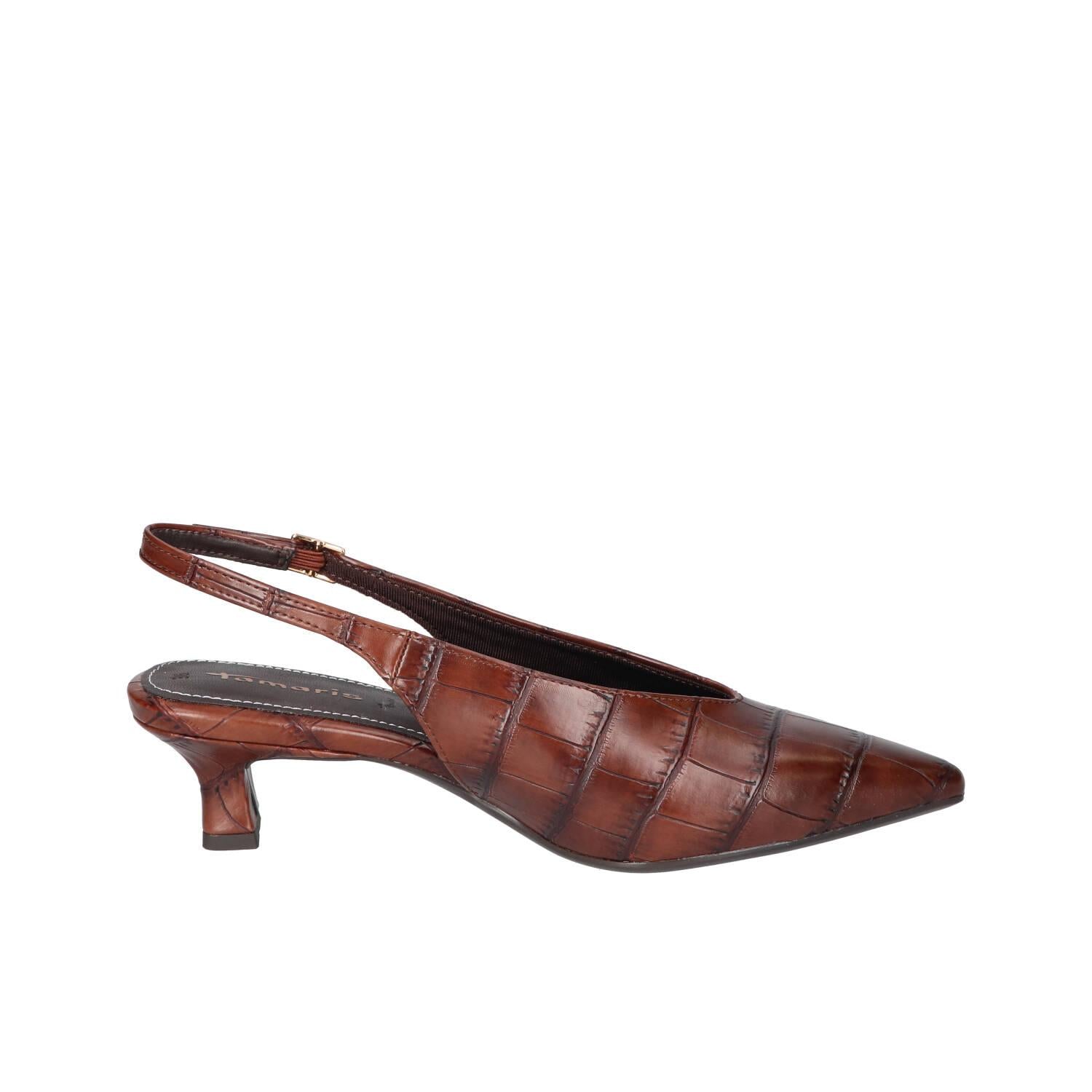 Slingback, Cognac