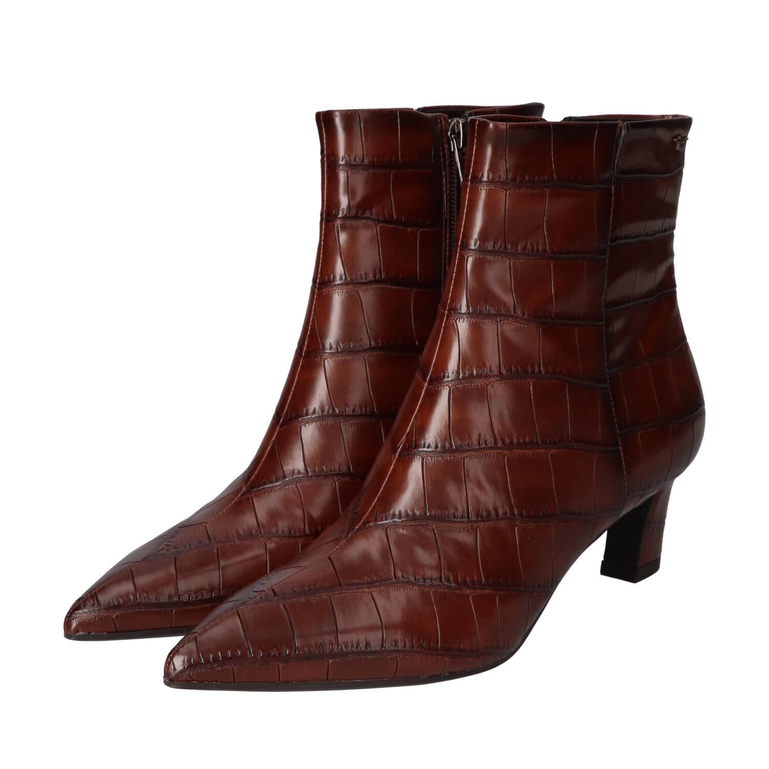 Booties, Donkerbruin