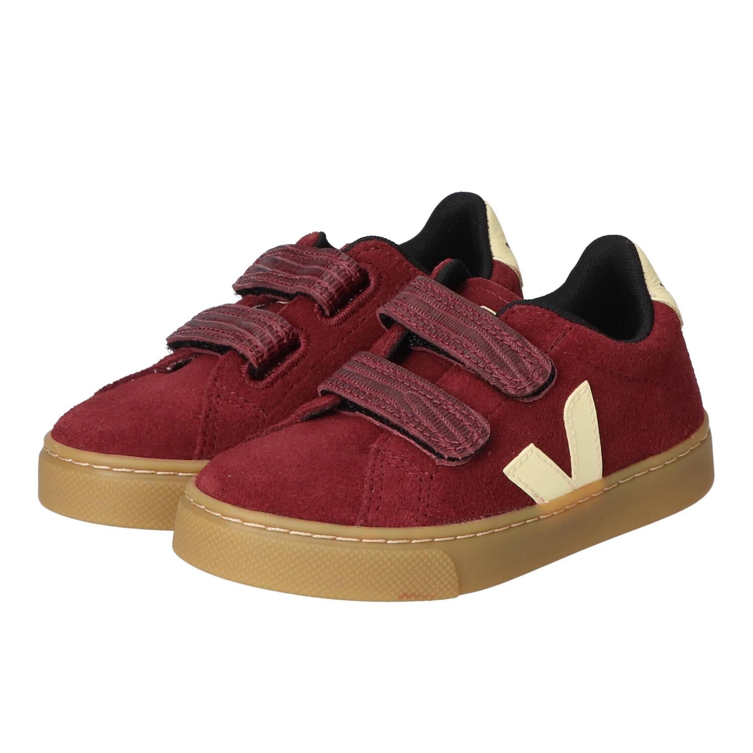 Sneakers Velcro, Bordeaux