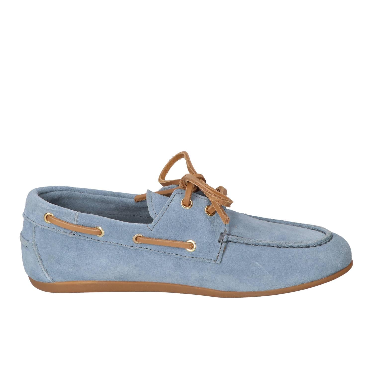 Veterschoenen, Lichtblauw