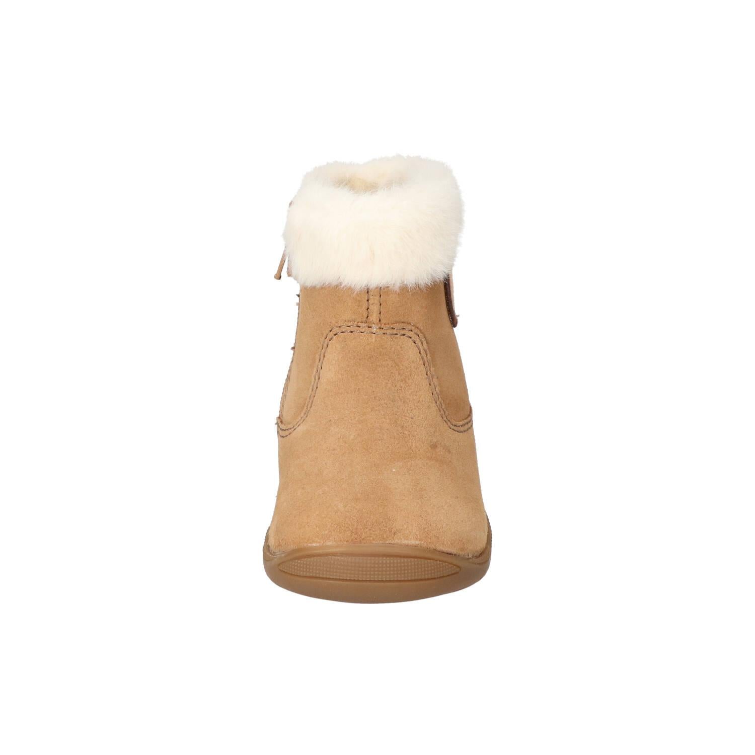 Booties, Cognac