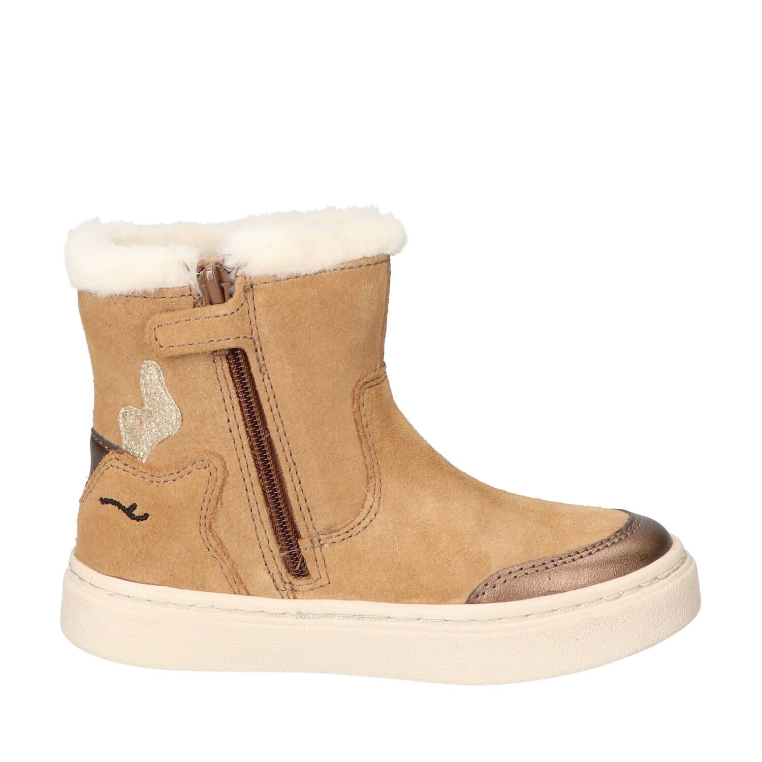 Booties, Cognac