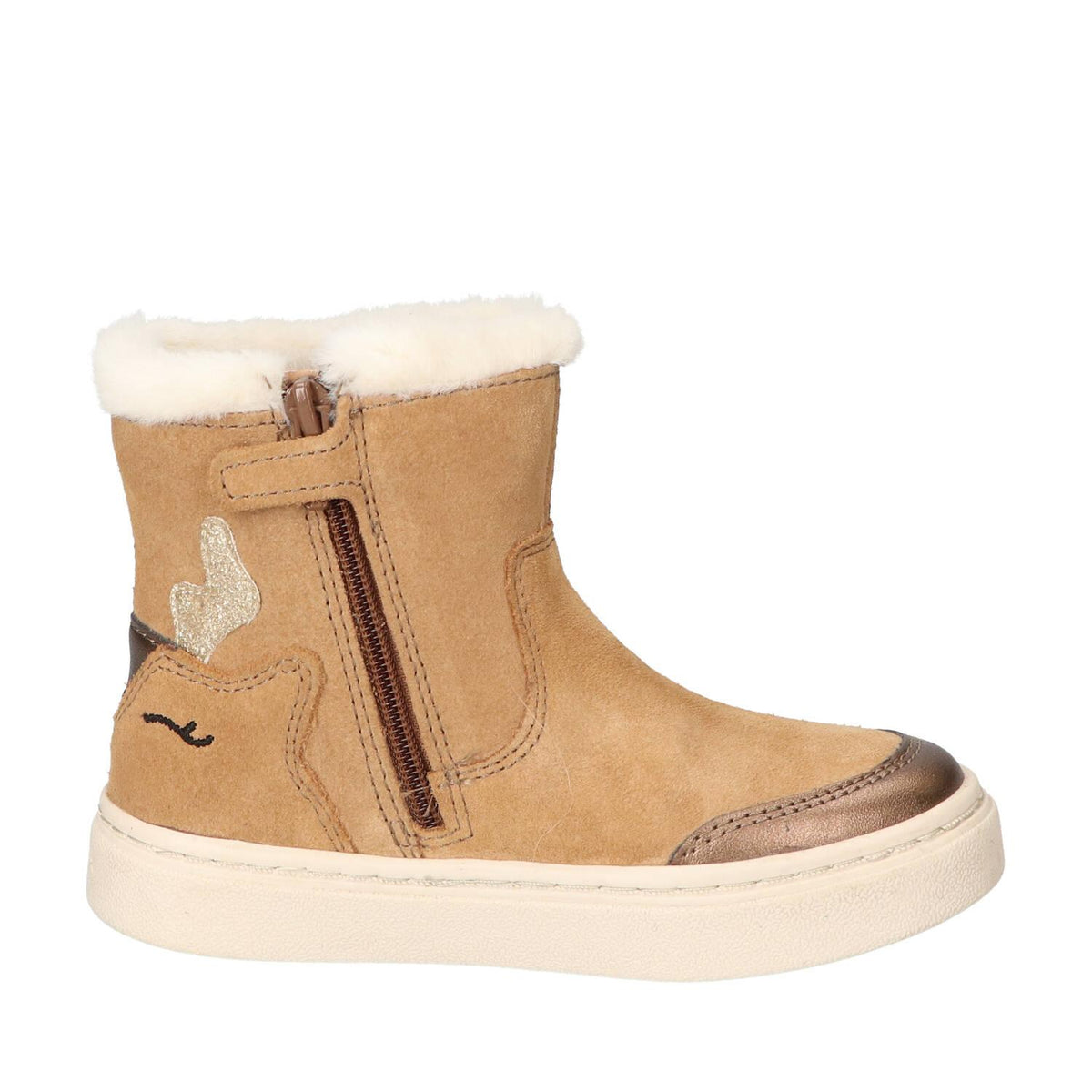 Booties, Cognac