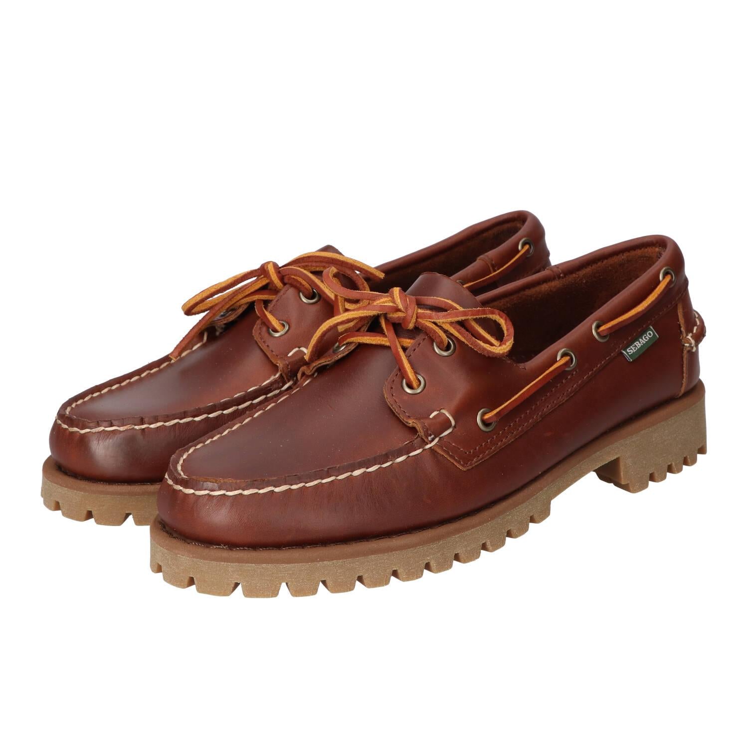 Veterschoenen, Cognac