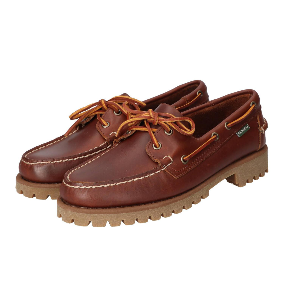 Veterschoenen, Cognac