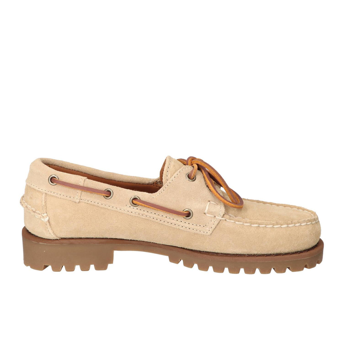 Veterschoenen, Lichtbeige