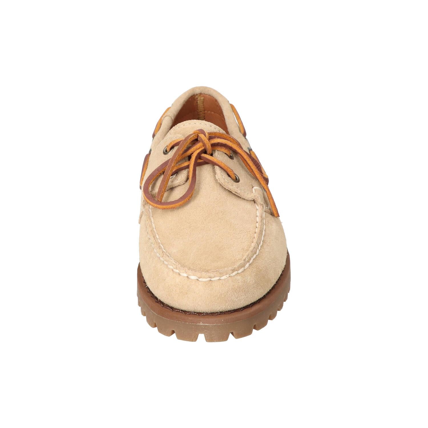 Veterschoenen, Lichtbeige
