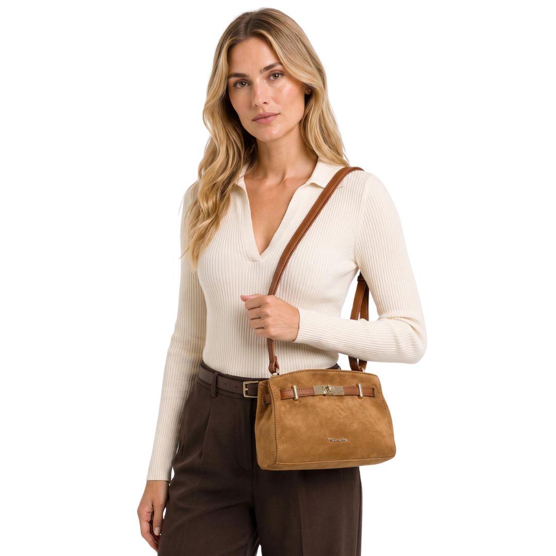 Crossbody Tassen, Cognac