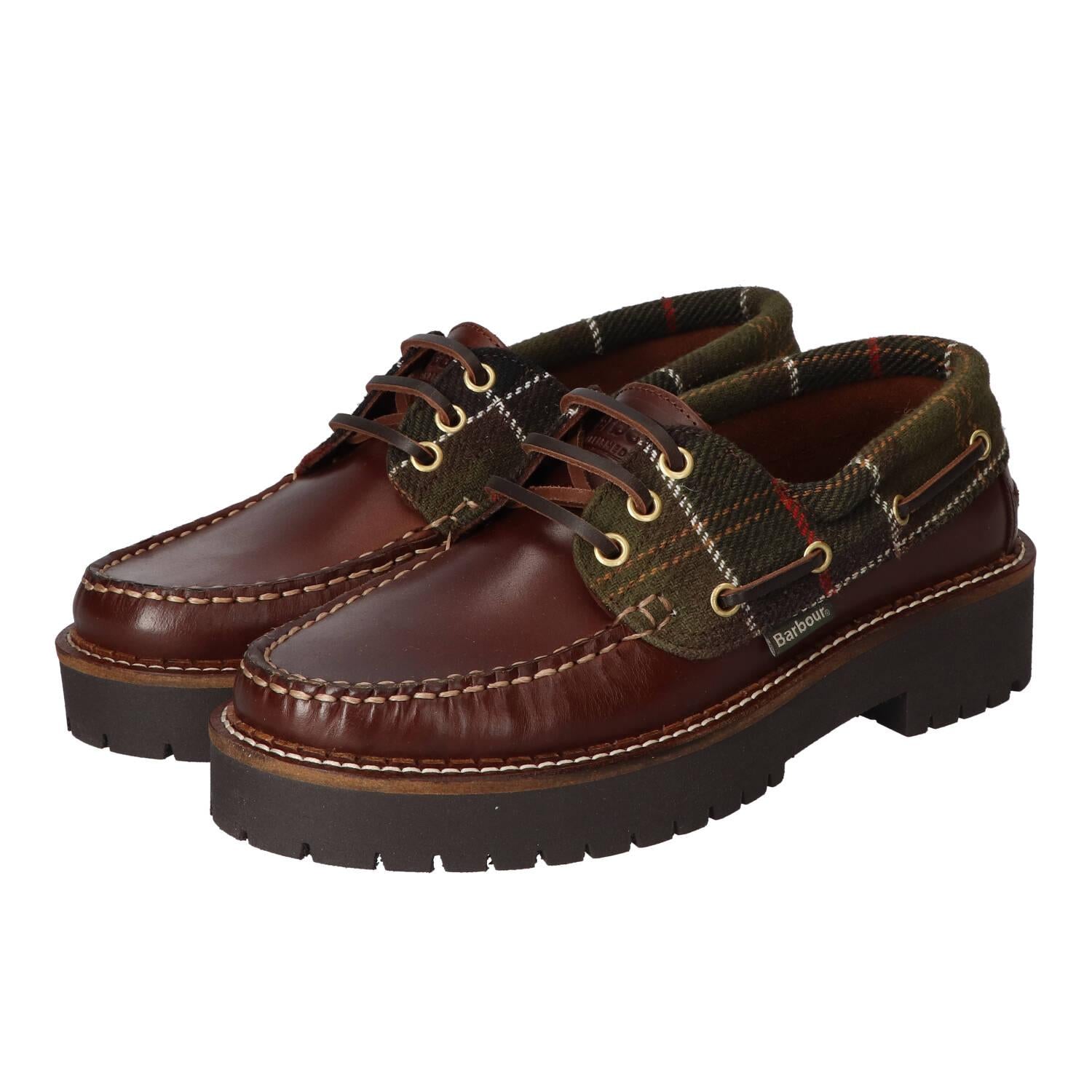 Veterschoenen, Cognac